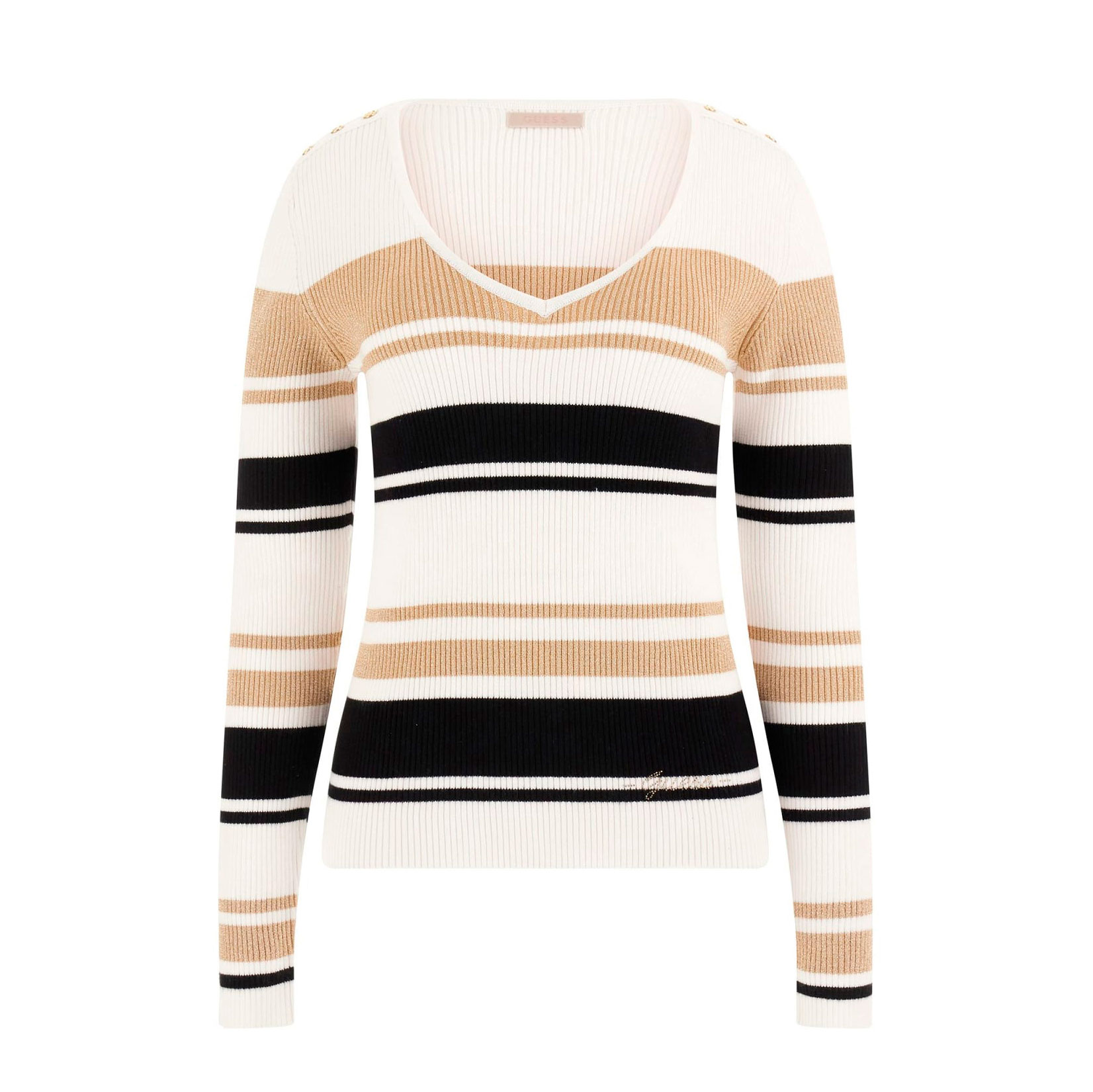 Guess Jersey Negro W5RR22 Z2Y72-S04F , para Mujer