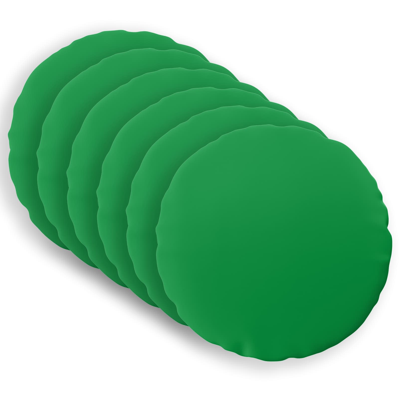 vidaXL Funda de almohada 6 uds. HEERLEN  Ø 30 cm Poliéster Multicolor