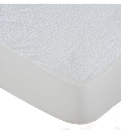 Nuevo & Almeritex 2000 Protector de colchón impermeable de Rizo 100% Poliéster, Tratamiento Anti ácaros, Transpirable