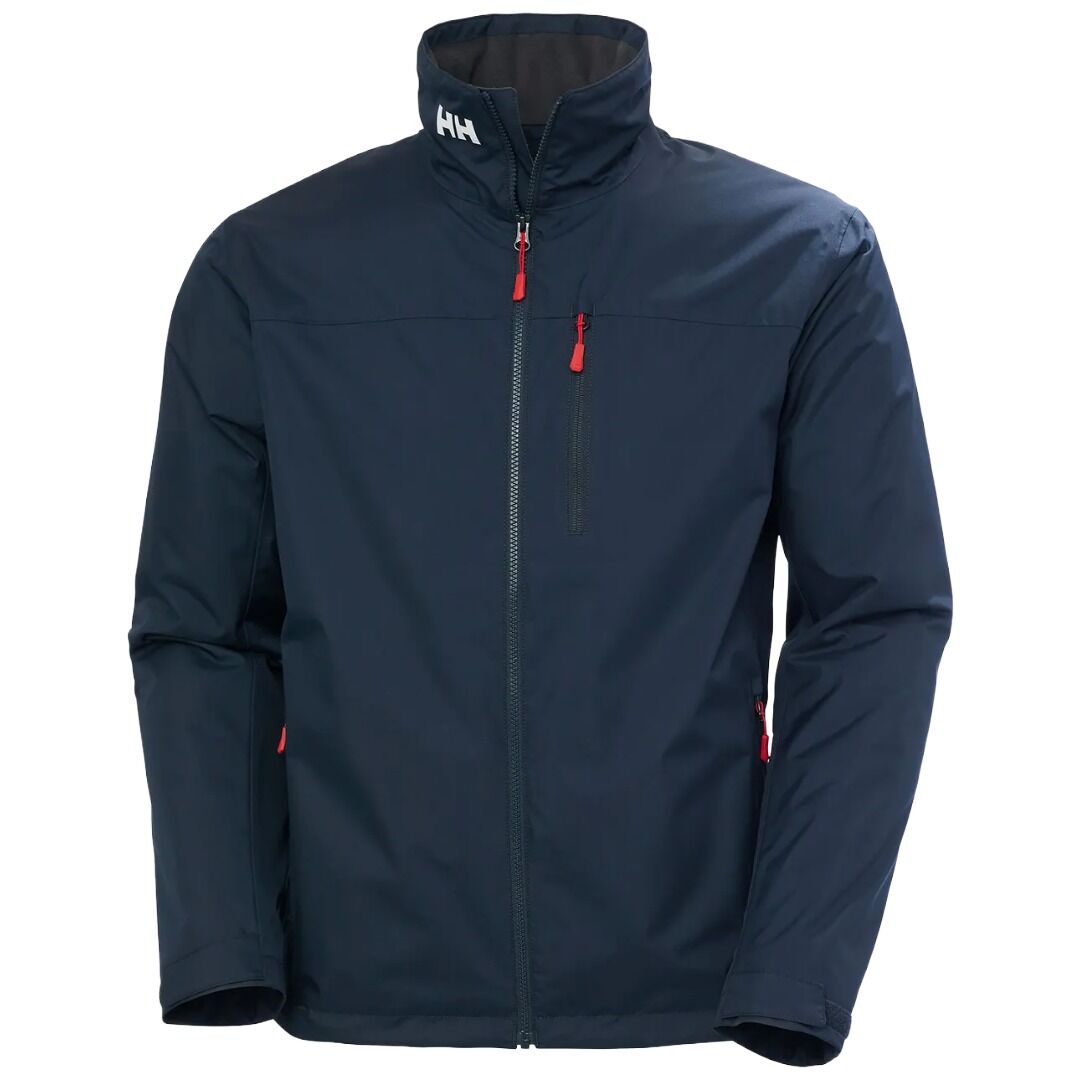 Chaqueta Azul Marino Helly Hansen Crew Midlayer Sailing Jacket 2.0 Navy de Estilo Clásico