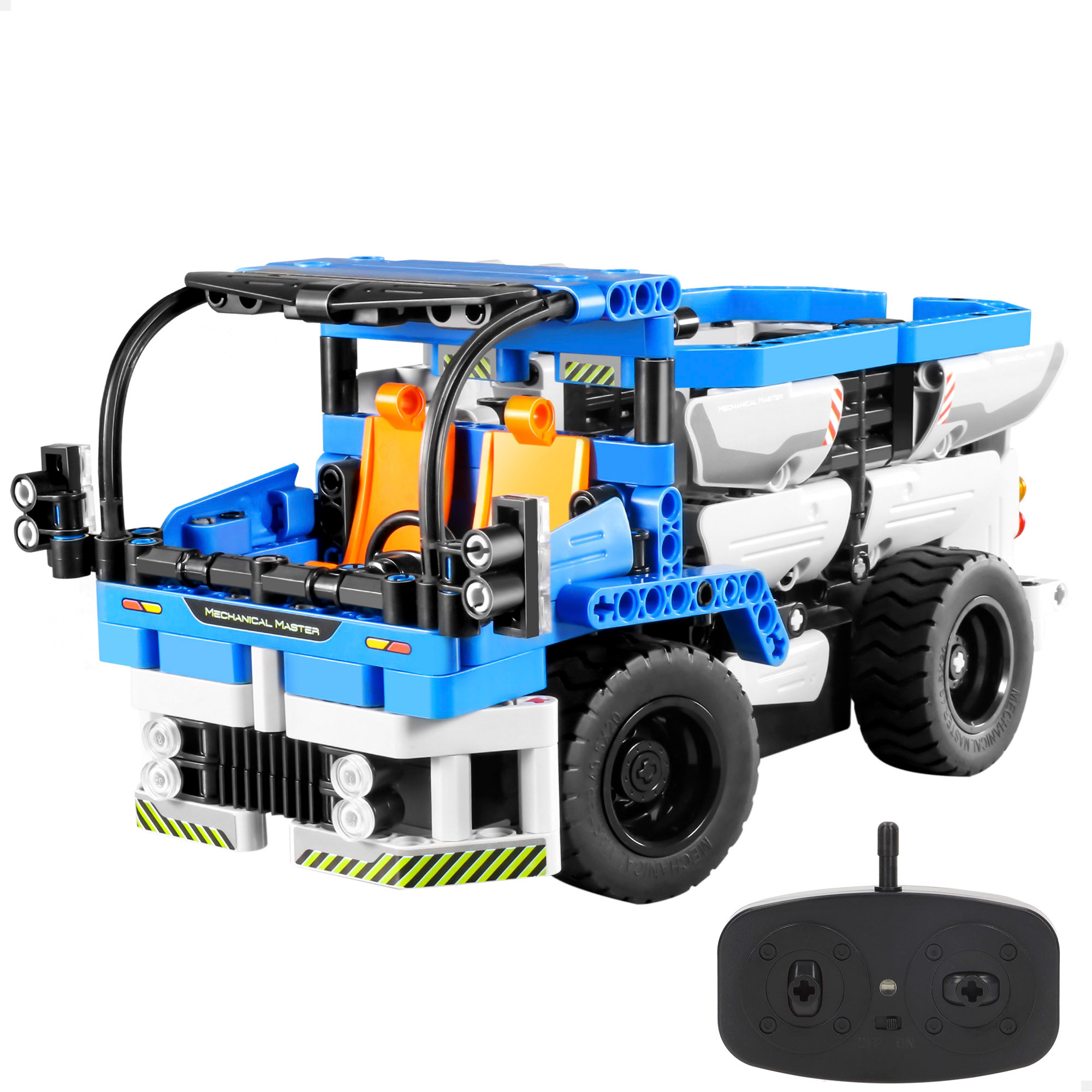 iM.Master - Juego de construcción coche teledirigido 2 en 1, +300 piezas, juguete STEM, mecánico, montaje fácil, diseño aerodinámico, velocidad controlada, radiocontrol 2.4 GHz, diseño robusto y resistente, +6 años