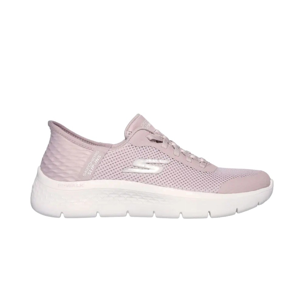 Calzado Skechers modelo Go Walk Flex - Grand Entry en color Rosa