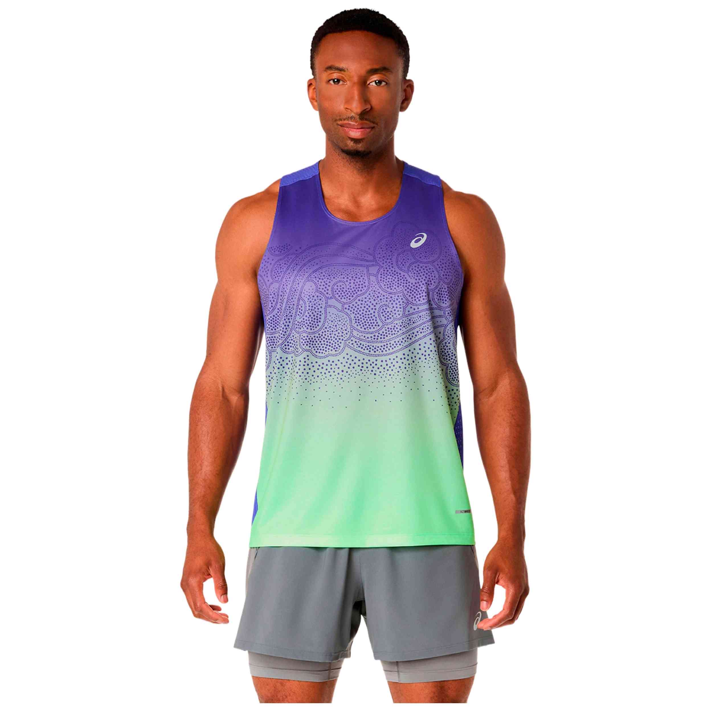 Camiseta De Tirantes Asics modelo 2011D522-401-M para Hombre en color Multicolor