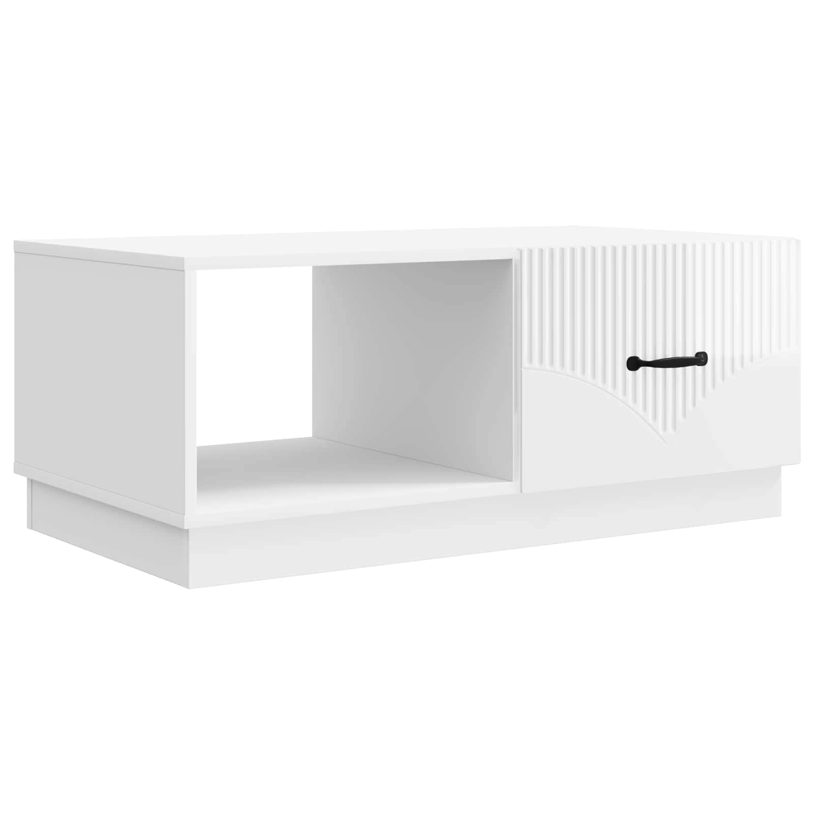 vidaXL Mesa de Café 90 x 50 x 37 cm Madera de Ingeniería Multicolor