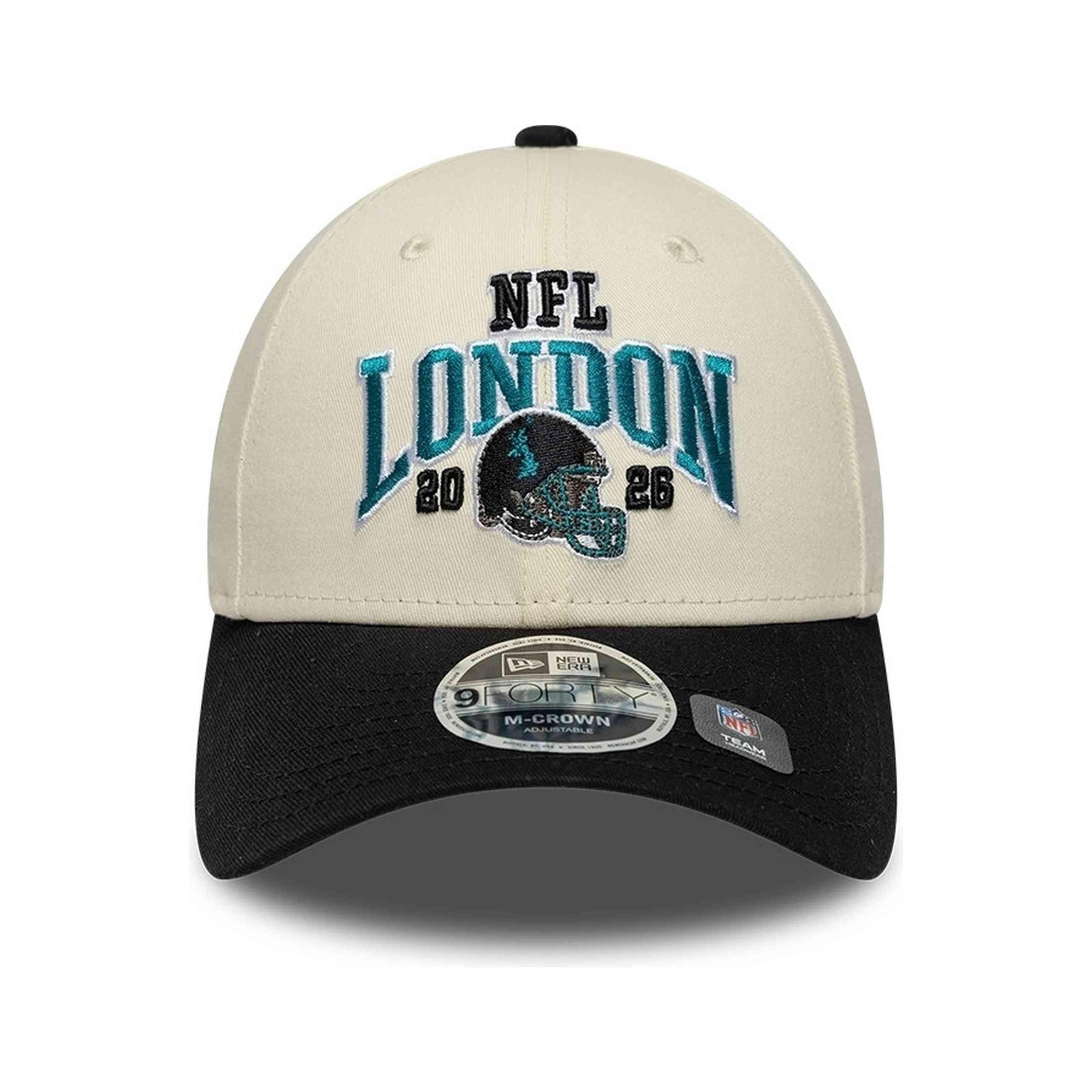 GORRA NEW ERA 9FORTY M-CROWN JACKSONVILLE JAGUARS NFL GAMES BEIGE