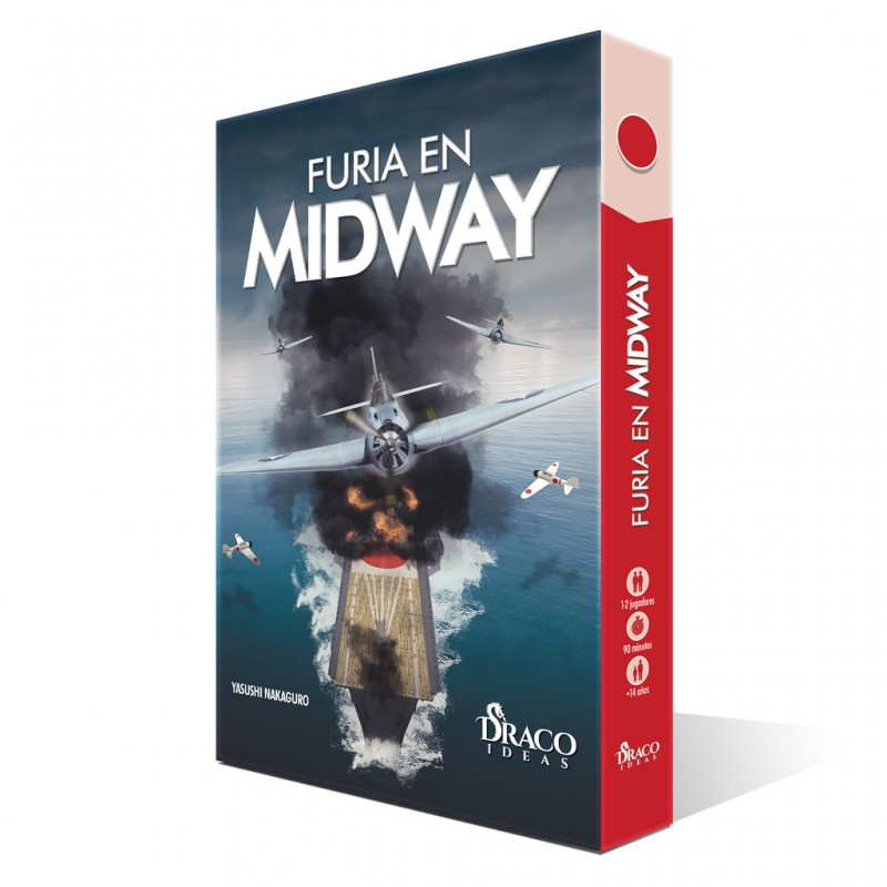 FURIA EN MIDWAY de Draco Ideas - Juego Asimétrico con Reglas Sencillas y Opciones Estratégicas