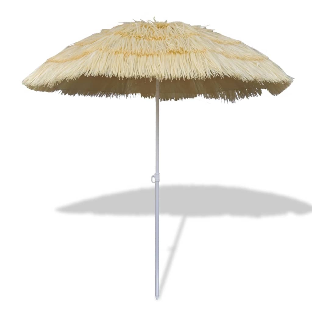 Vidaxl Sombrilla Inclinable Estilo Hawai - Bambú de Alta Calidad - 5 Niveles