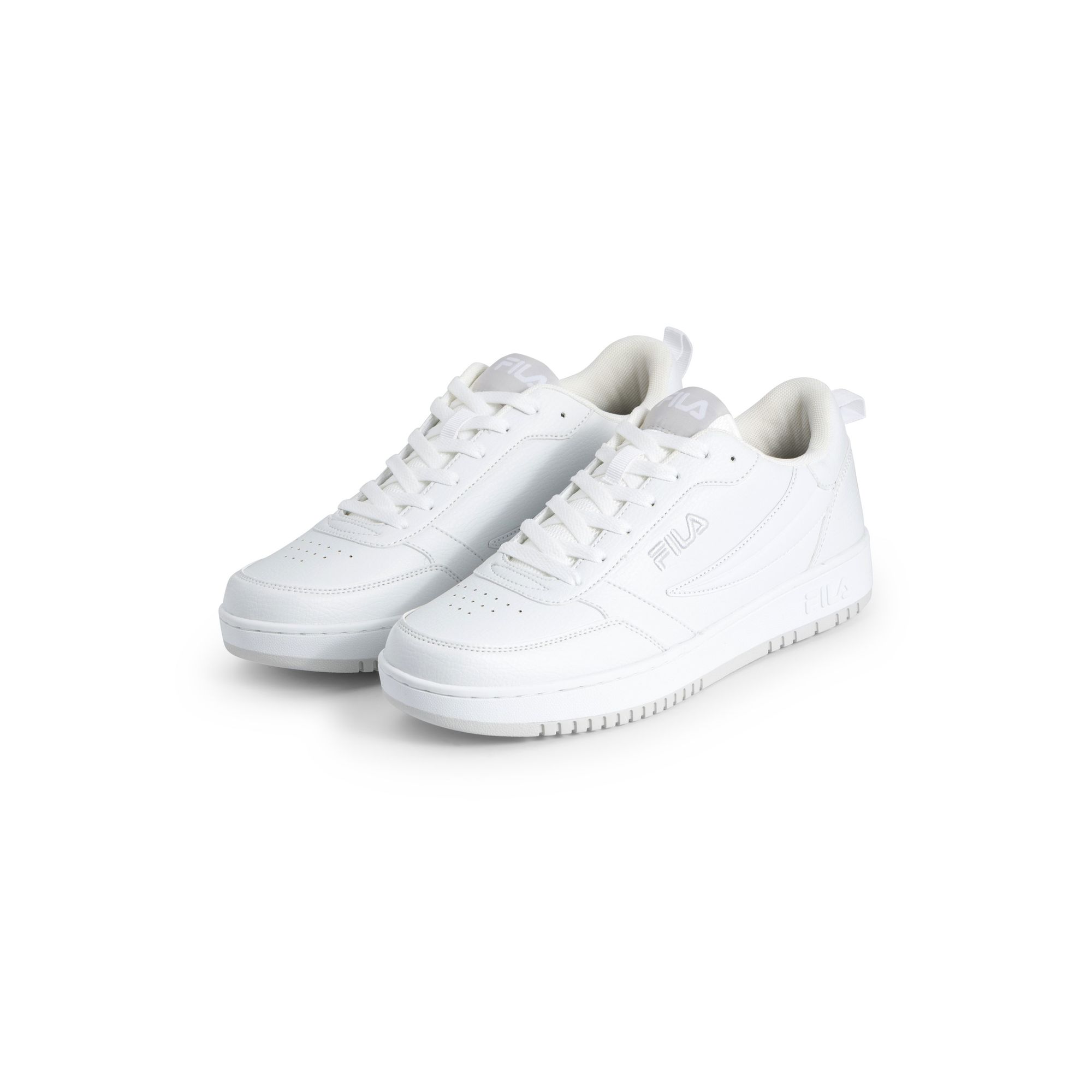 FILA | Zapatillas Baloncesto Hombre, Modelo Rega NF, Sneakers Urban Sport de Cuero Sintético con Cierre de Cordones, Suela de Goma y Bandera Bordada