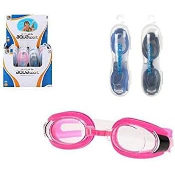 Colorbaby Gafas Natación Infantil con Caja Plástico