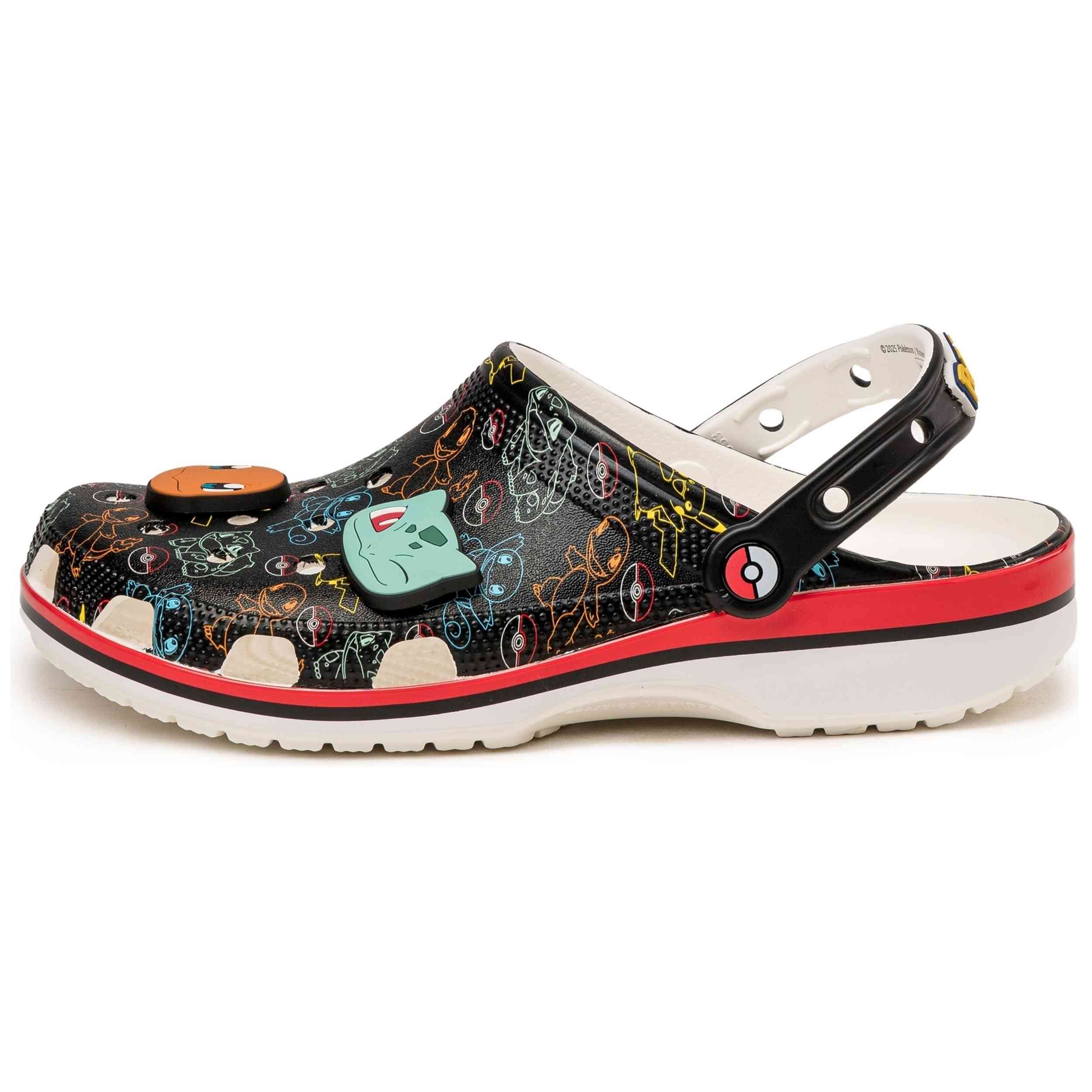 Zuecos Crocs modelo Pokemon Print Classic Clog U para hombre y mujer en color Multicolor