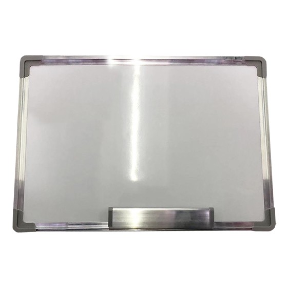 pizarra magnética neutra cerco de aluminio 60x90cm