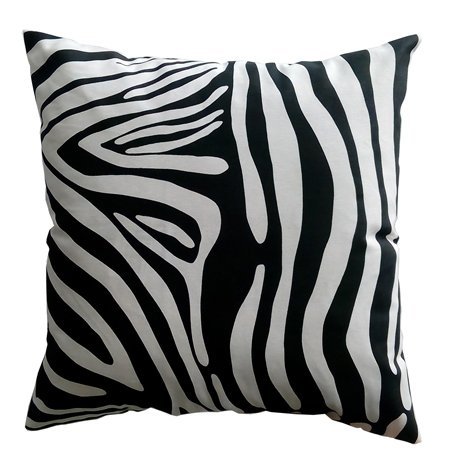 SABANALIA - Cuadrante decorativo modelo Cebra - medida 50 x 50 - Tejido Loneta 180 grs/m².