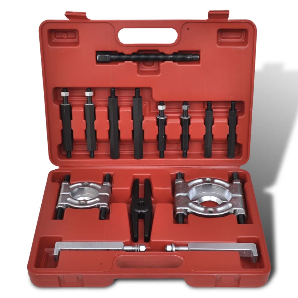 vidaXL Conjunto de Extractor de Rodamiento - 14 Piezas