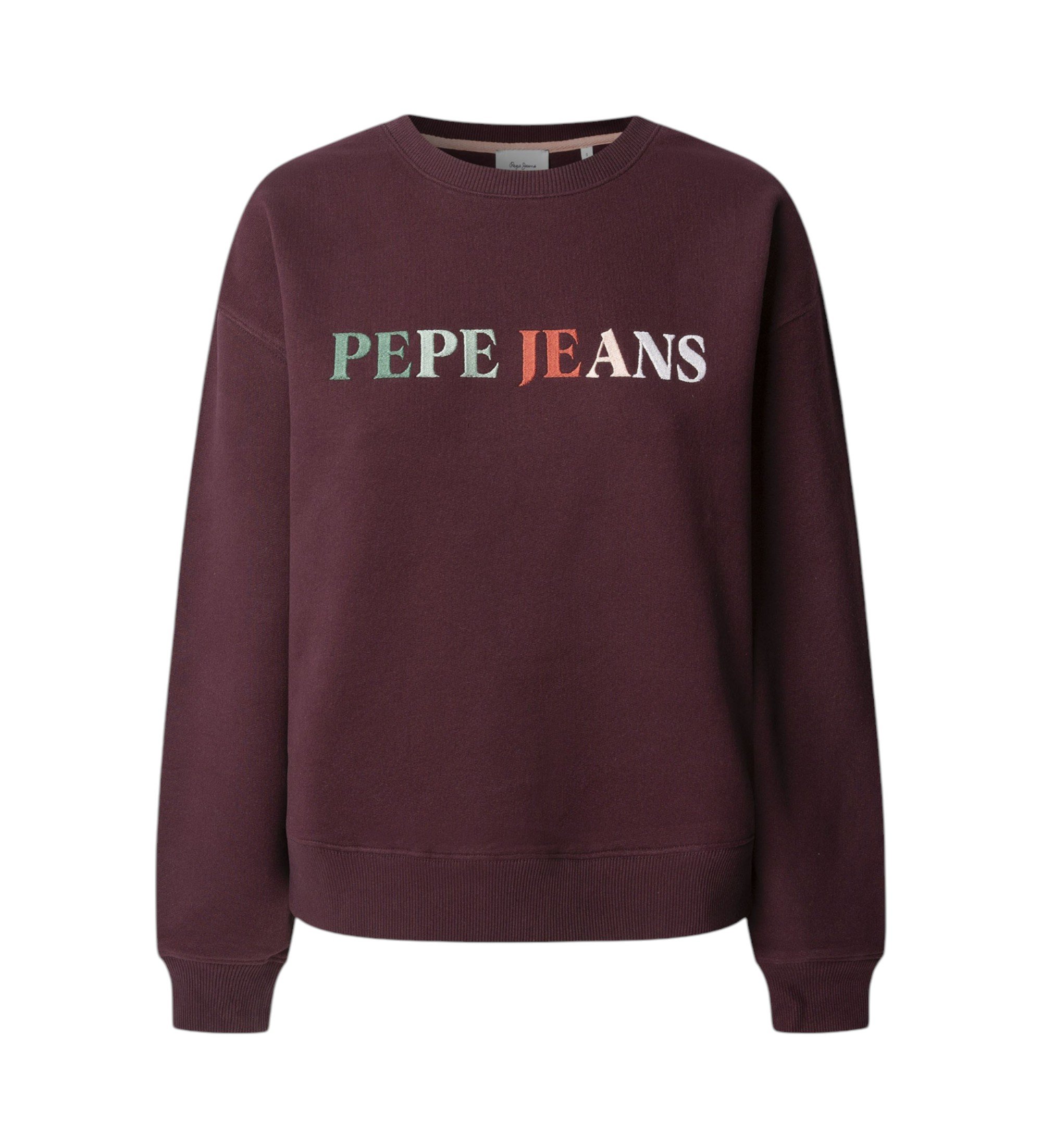 Pepe Jeans | Mujer | Jersey Reagan granate