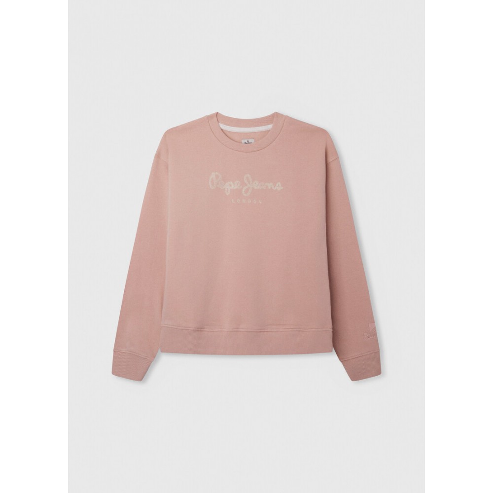 Sudadera Pepe Jeans Winter Rose Glitter Niña