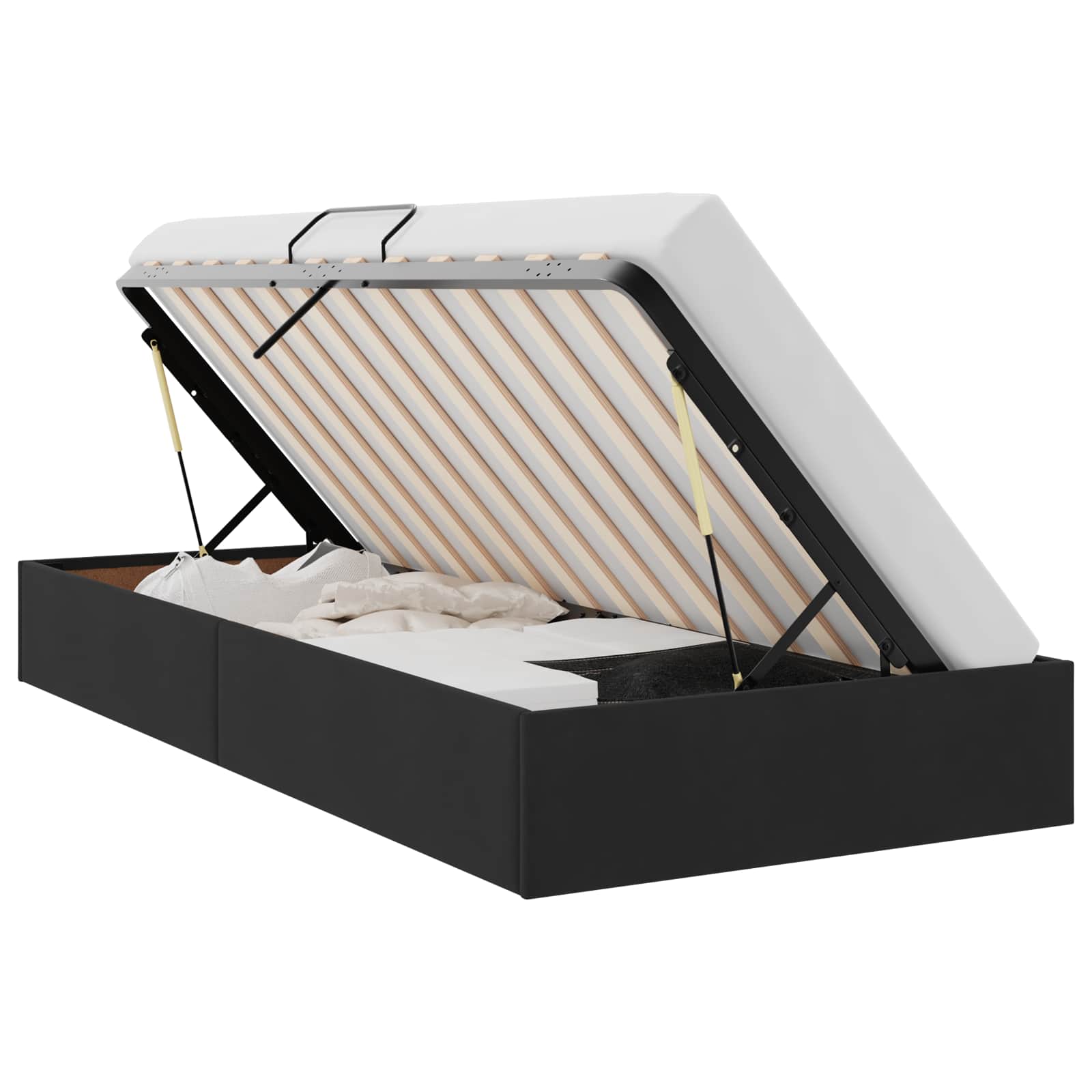 vidaXL Estructura de Cama Ottoman  100 x 200 cm Terciopelo Multicolor