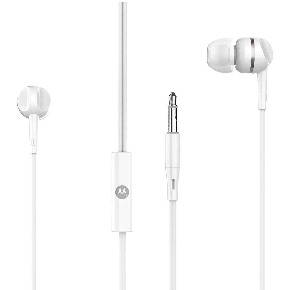 Motorola Lifestyle Pace 105, Auriculares Stereo In-Ear con Cable, Micrófono Integrado