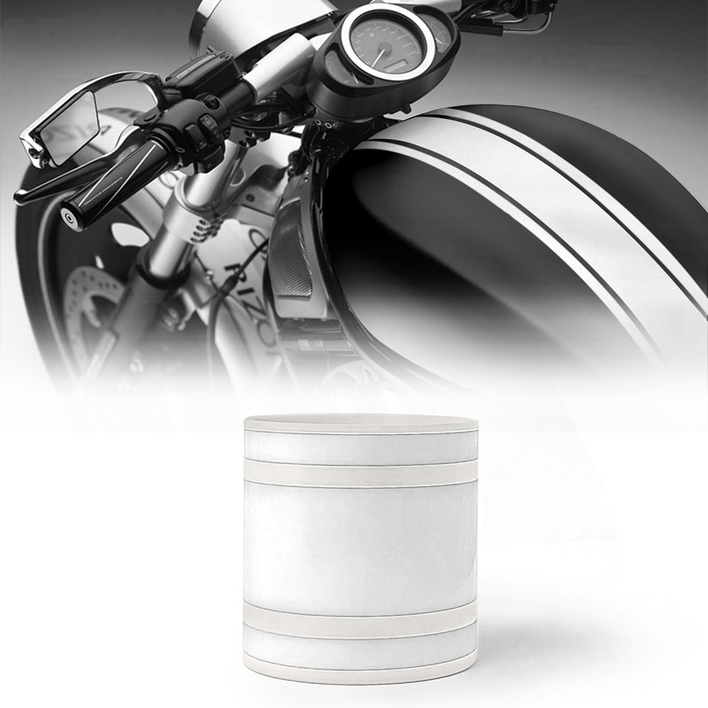 Stripes Sticker Stripes for Motorcycle 3 Thilles White 80 mm x 2 Mt