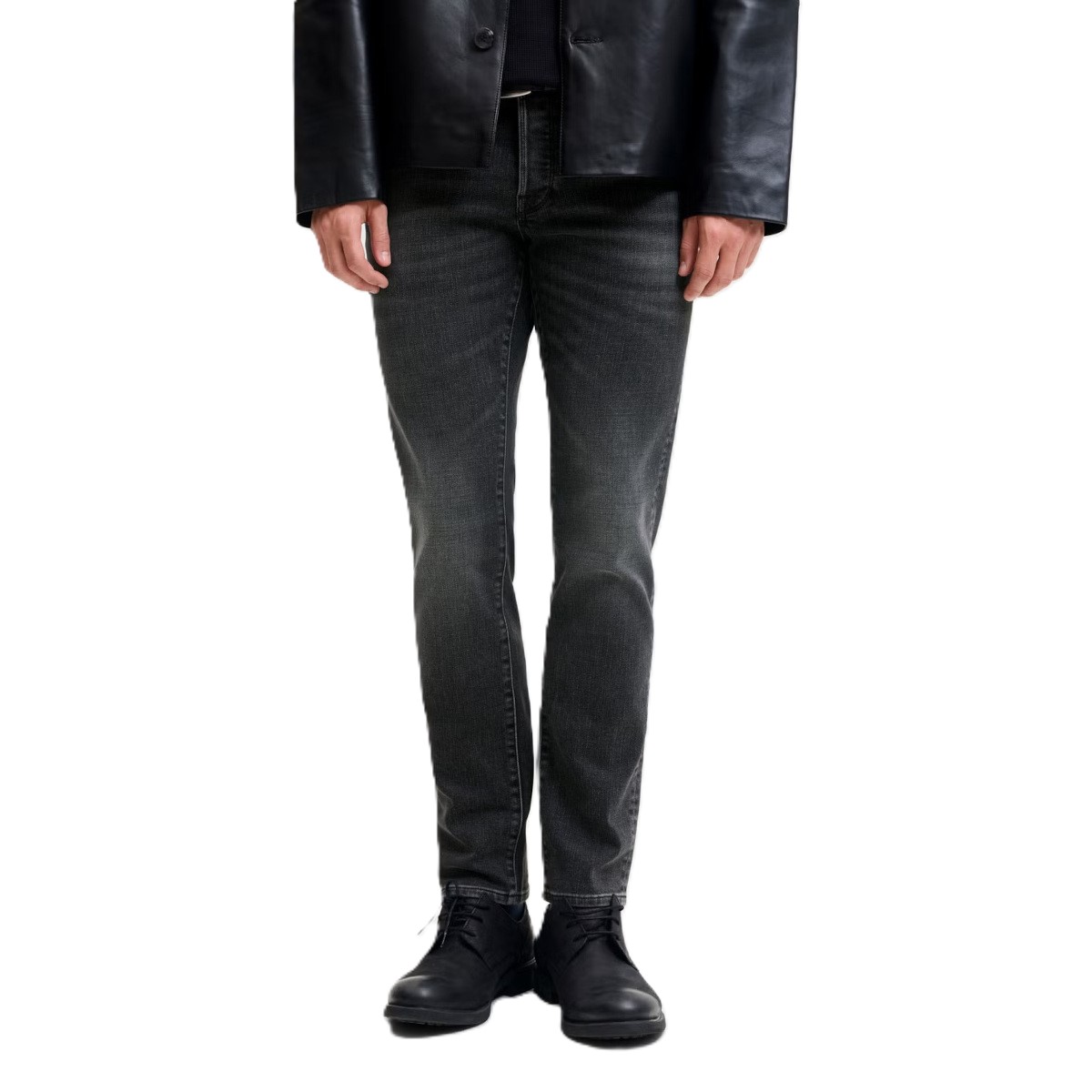 Jack & Jones - Pantalón vaquero Glenn 380 Fox 12300819 Black Denim