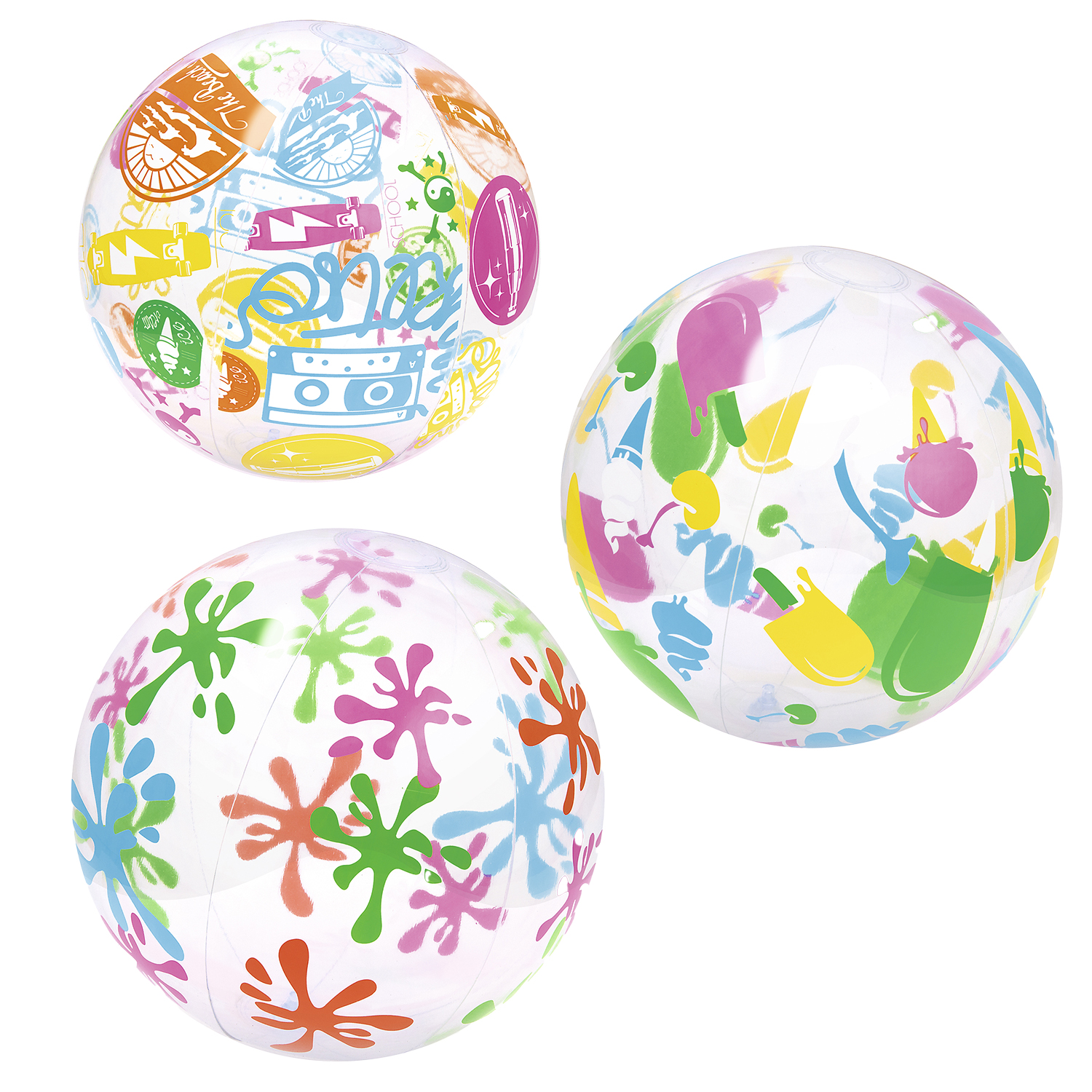 DAM. Pelota Designer Bestway Ø 51 cm. 51x51x51 cm.