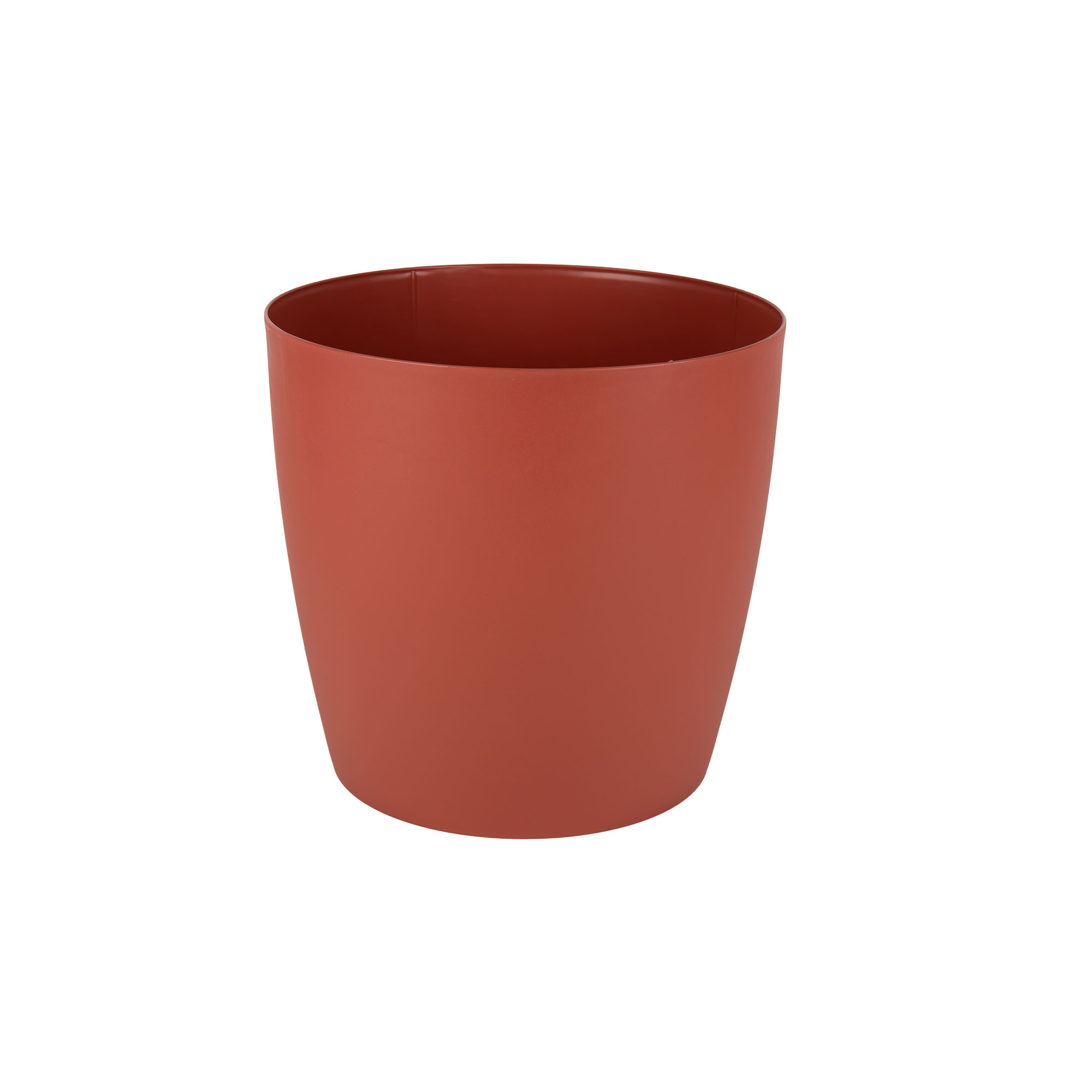 Cofan Pack de 3 Macetas de Polipropileno Redondas Arcilla 35x33 Cm
