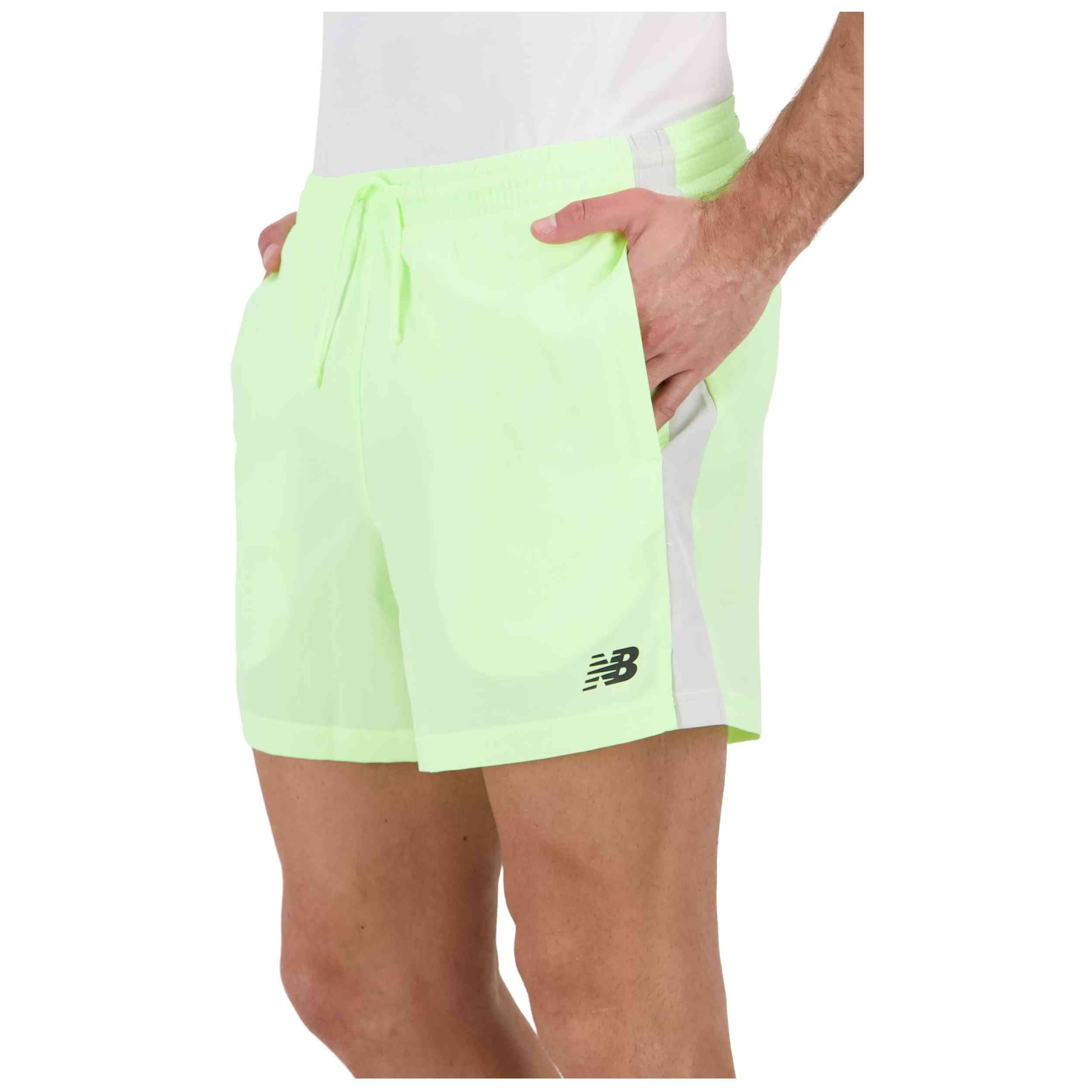 Pantalon Corto New Balance modelo MB61371Y_AFG para Hombre en color Verde