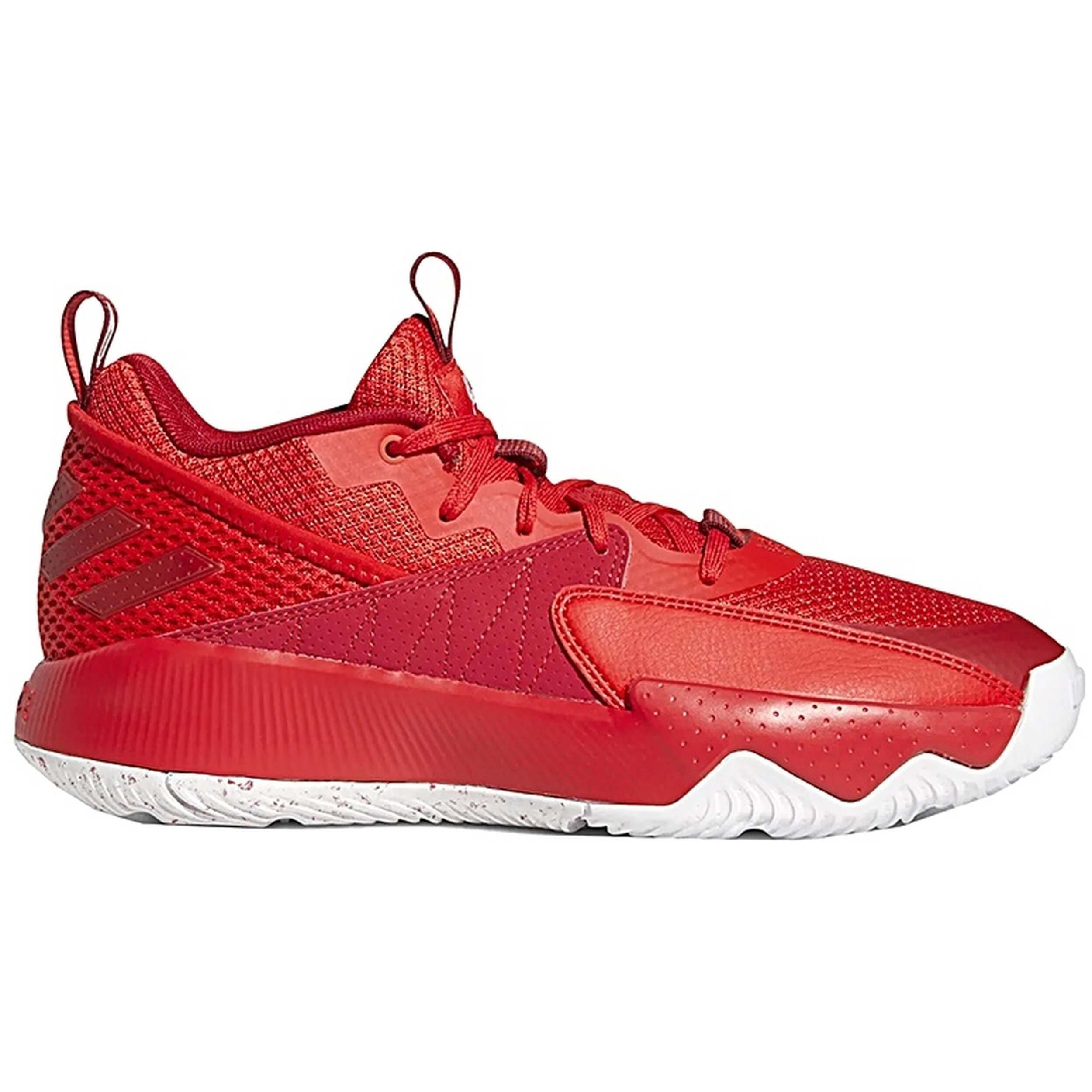 Zapatillas De Baloncesto Adidas modelo GY2443 para hombre y mujer en color Rojo