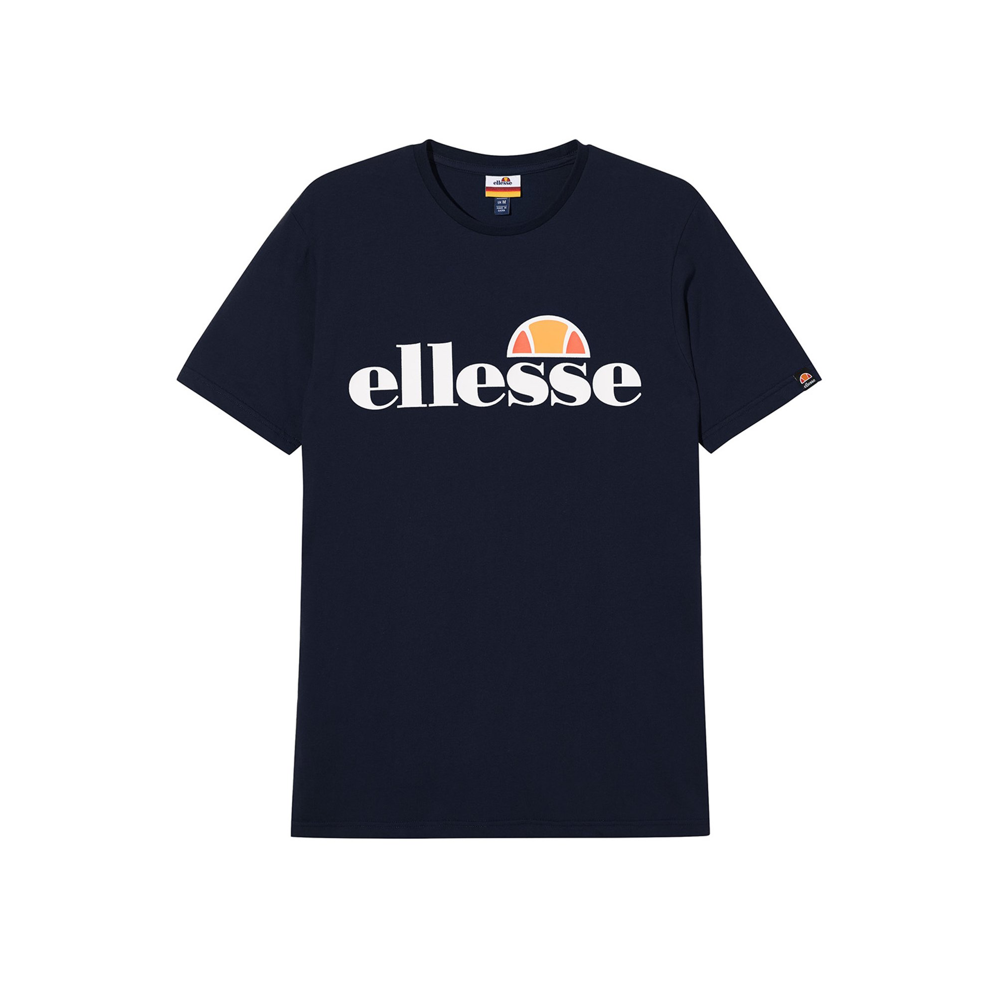 ellesse Camiseta de Hombre SL PRADO TEE - Manga corta, Crewneck, Cuello redondo, Logotipo Estampado SL PRADO TEE