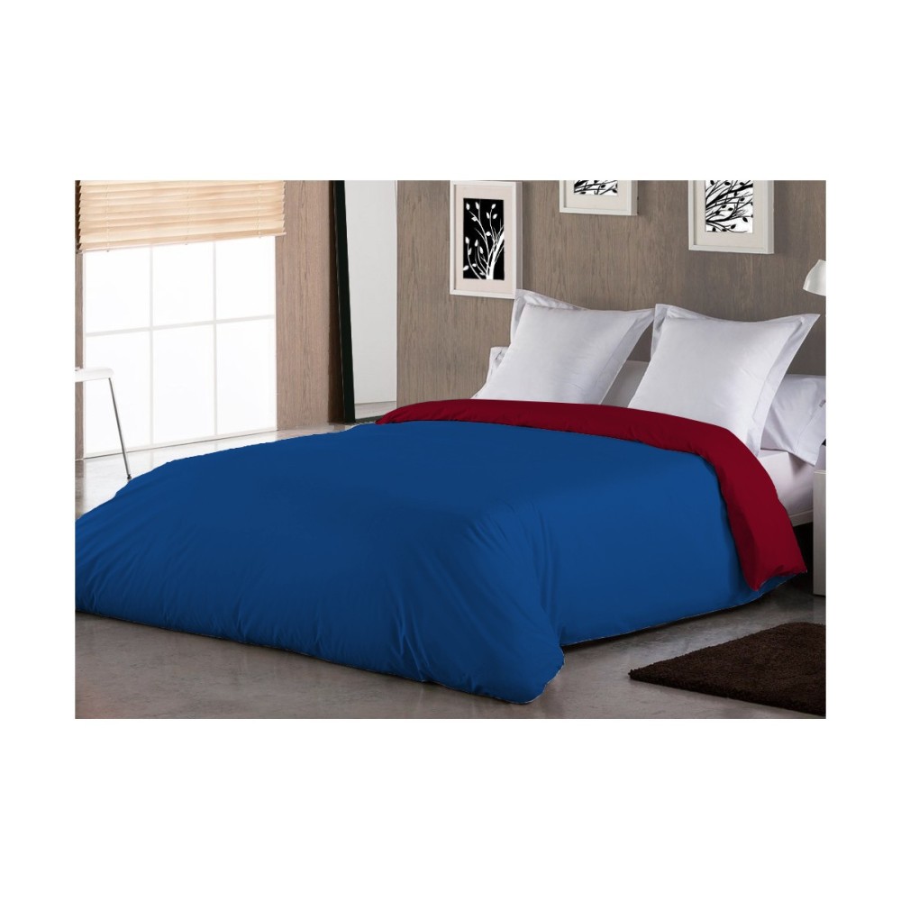 SABANALIA - Funda Nórdica Combina Bicolor (Saco reversible) | Disponible en varias medidas y colores