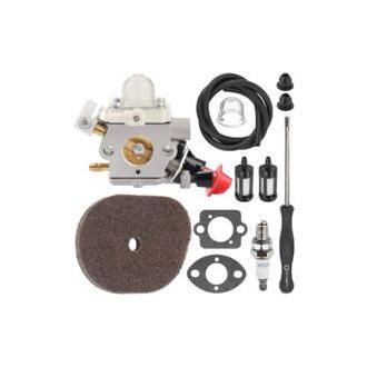 CA Carburador C1M-S267A FS56RC con filtro de aire para desbrozadora Stihl FS40, FS50, FS56, FS70, FS70C, FC56, FS56C, FC70, HT56, HT56C, KN56, KM56, KM56C, 4144 120 0608, 41441200608