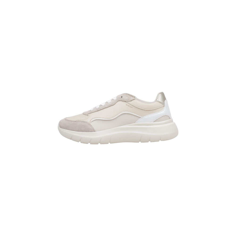 Geox D PLUMMERY A Deportivas Planas Mujer Beige