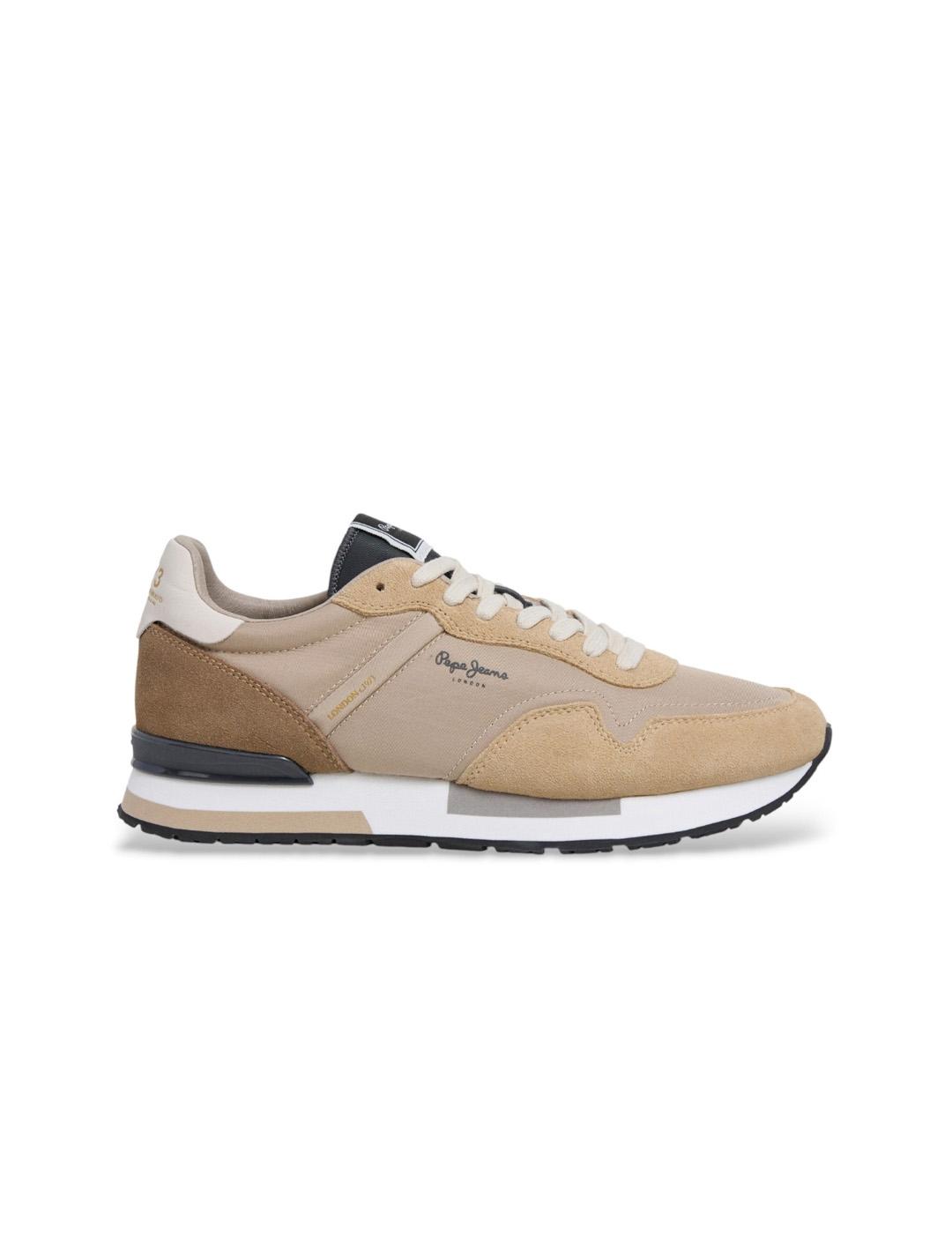 Zapatillas Hailon Pepe Jeans PMS400037 Hombre Beige