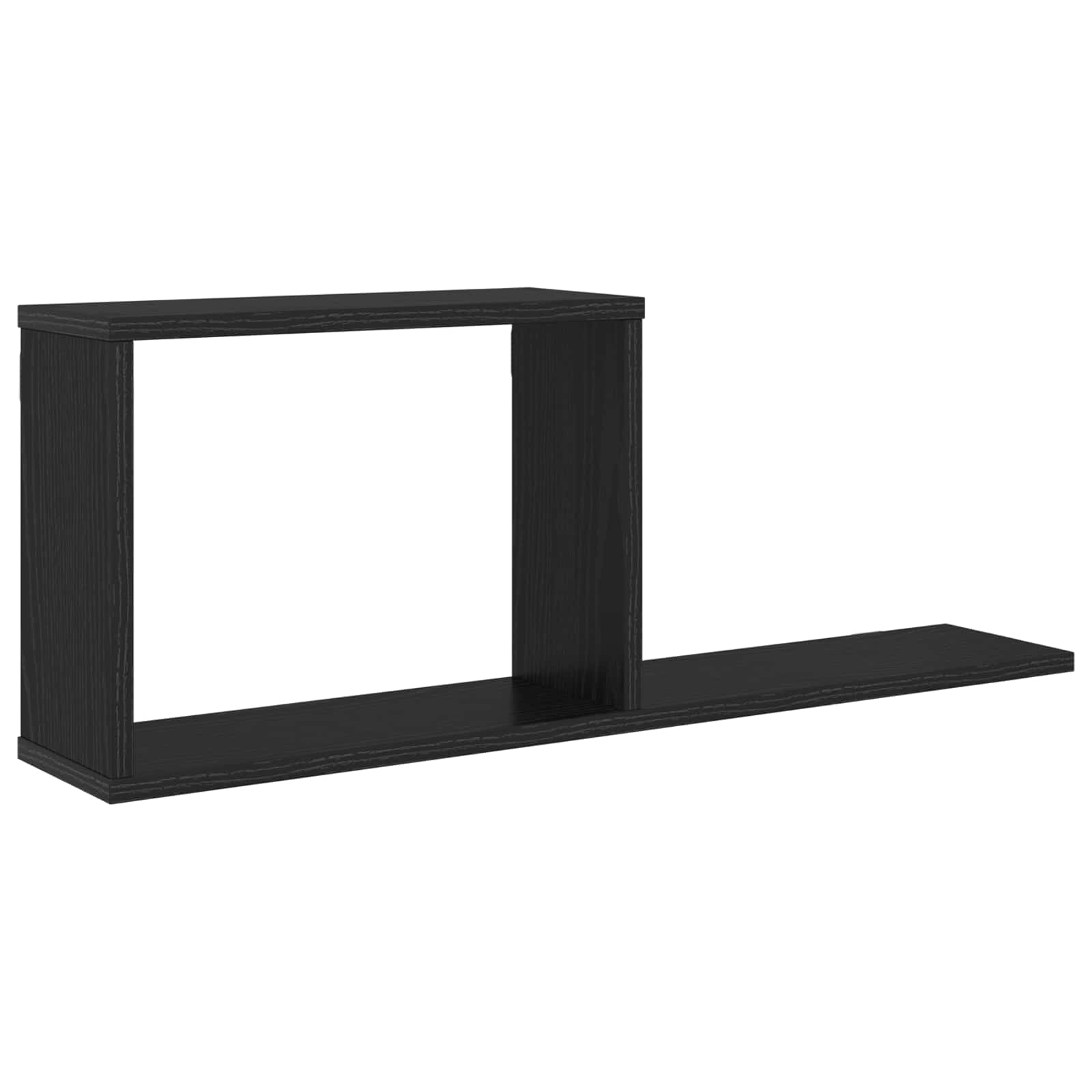 vidaXL Estantes flotantes 80 x 15 x 30 cm Madera de ingeniería Multicolor