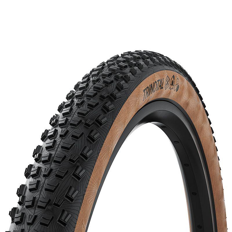 CONTINENTAL | Cubierta TRINOTAL 29x2.40 Trail Grip Compound Tubeless Ready Marrón - La cubierta TRINOTAL sustituye a su predecesor, el popular 'CrossKing'