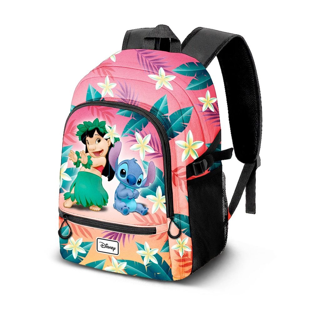 KARACTERMANIA MOCHILA ESCOLAR DOBLE LILO Y STITCH DANCE DANCE 18x31x41 Cms.