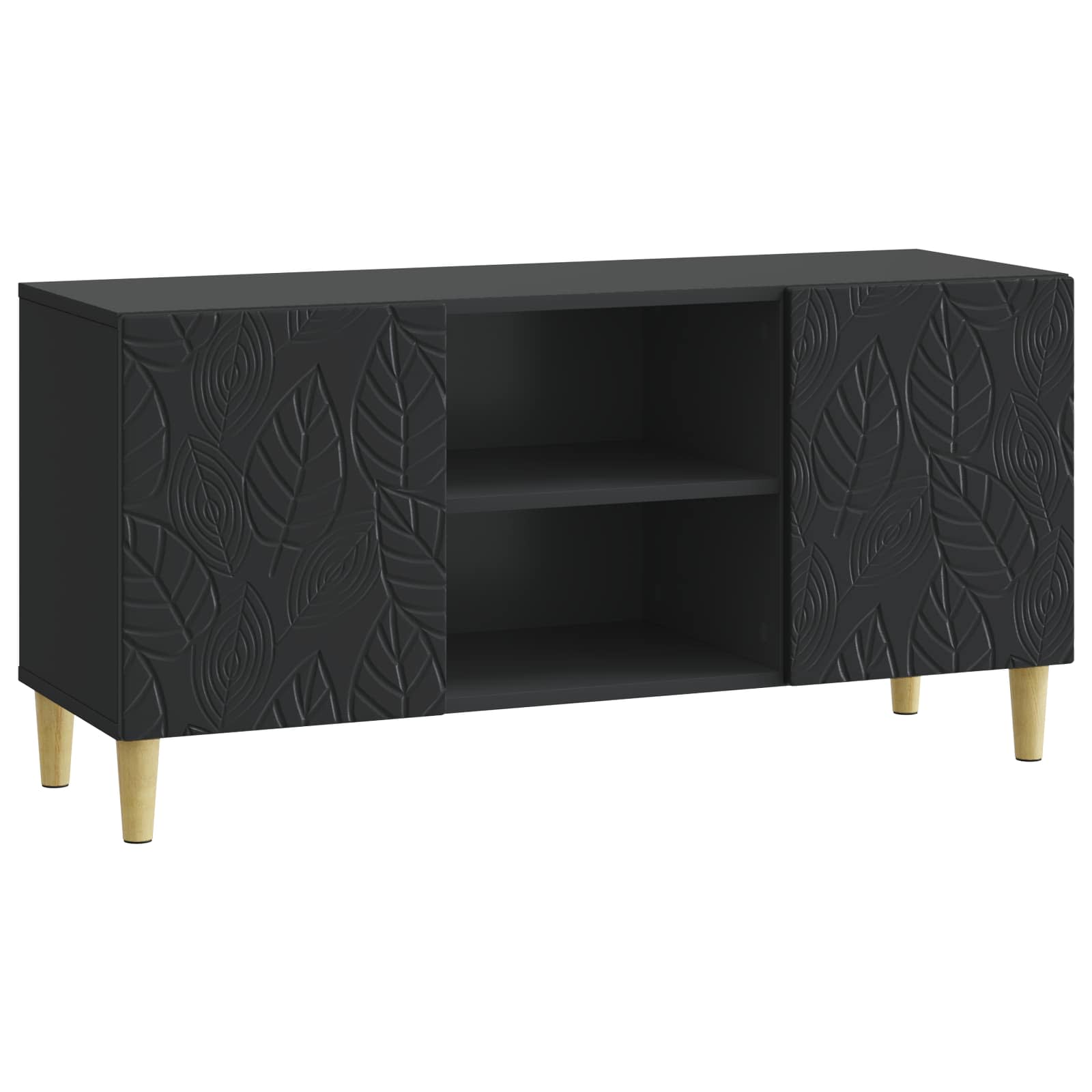 vidaXL Mueble de TV 102 x 34,5 x 50 cm  Madera de ingeniería Multicolor