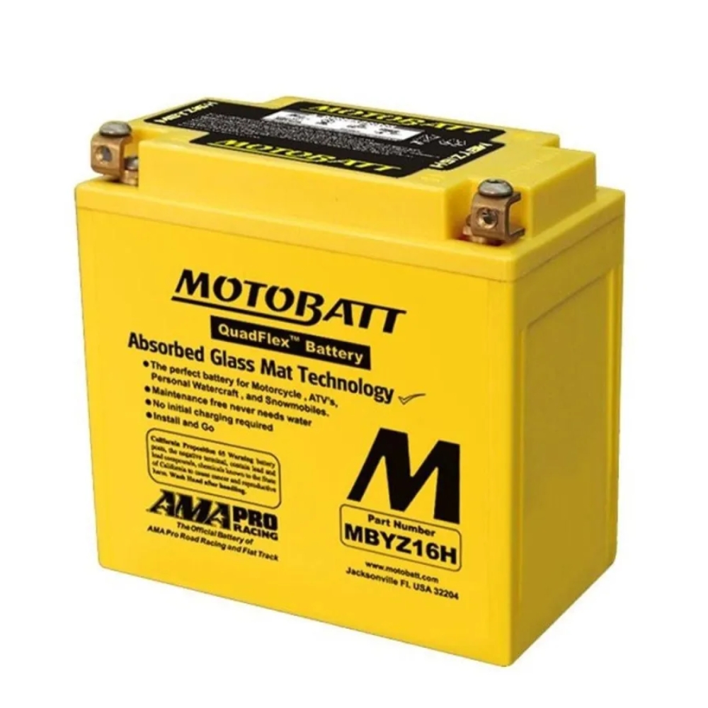 Bateria Motobatt Mbyz16h 12v 16.5ah Cca240a   Ce U