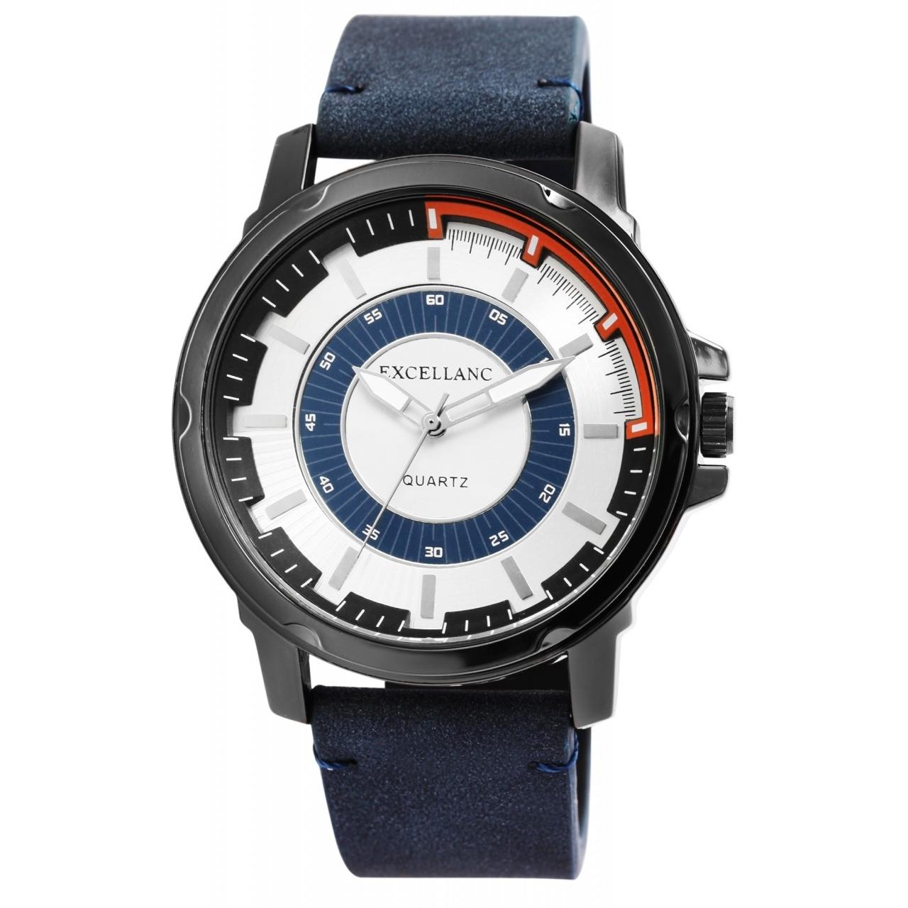 Reloj Excellanc® Hombre com Bracelete em Pele Sintética