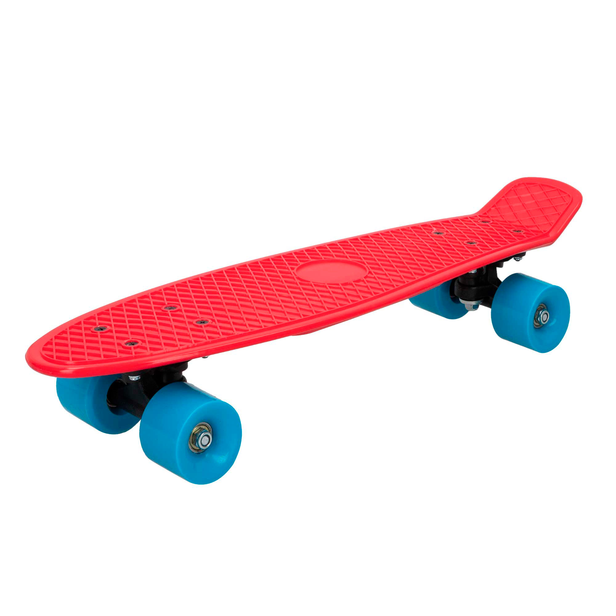 COLORBABY CB Riders - Monopatín infantil 55x12 cm con ruedas de pvc, tabla roja antideslizante para mayor estabilidad, resistente hasta 50 kg, para niños desde 5 años, primer skate para aprender equilibrio y moverse con estilo por el parque o la ciudad
