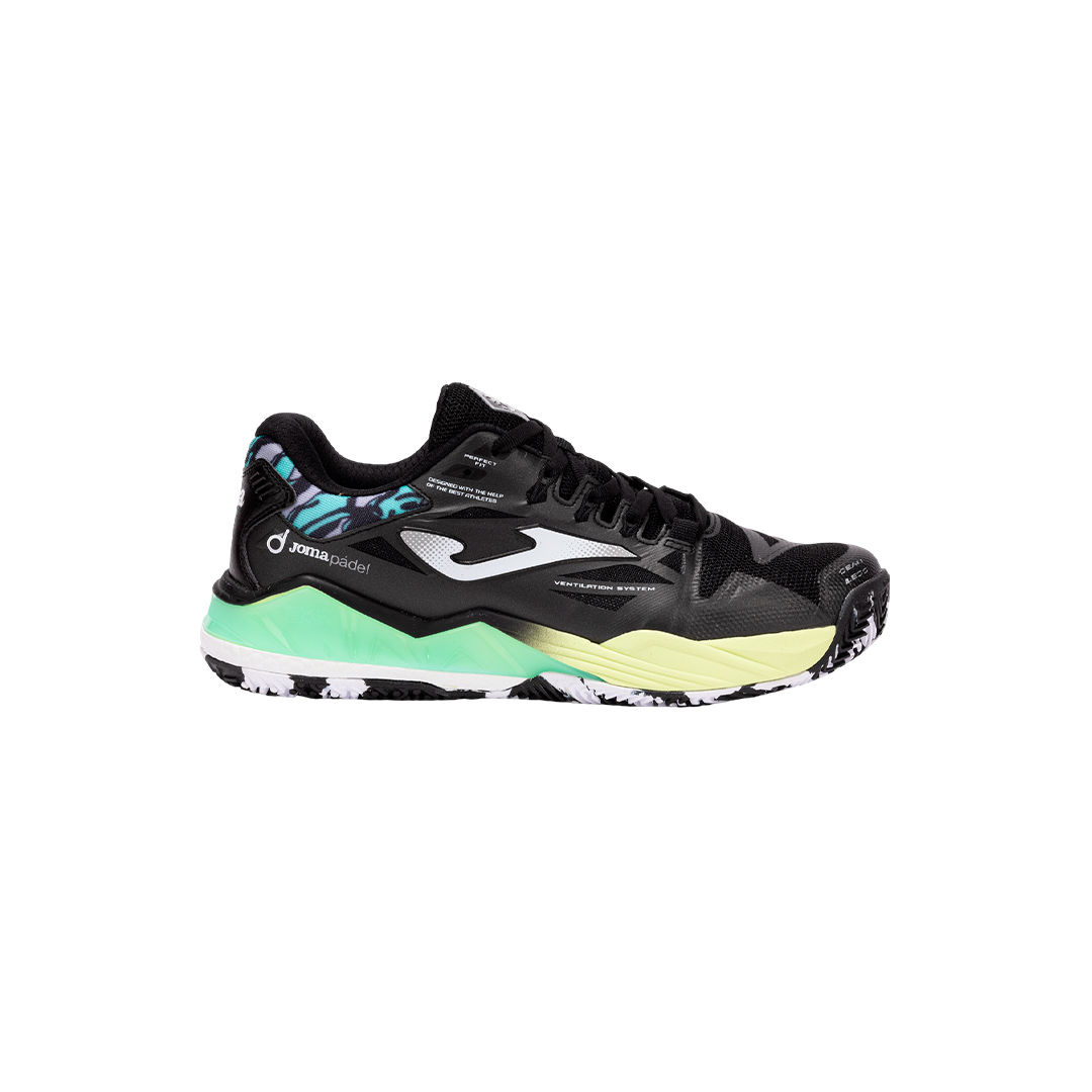 Zapatillas de pádel Joma Spin Men 2501 Negro Omni