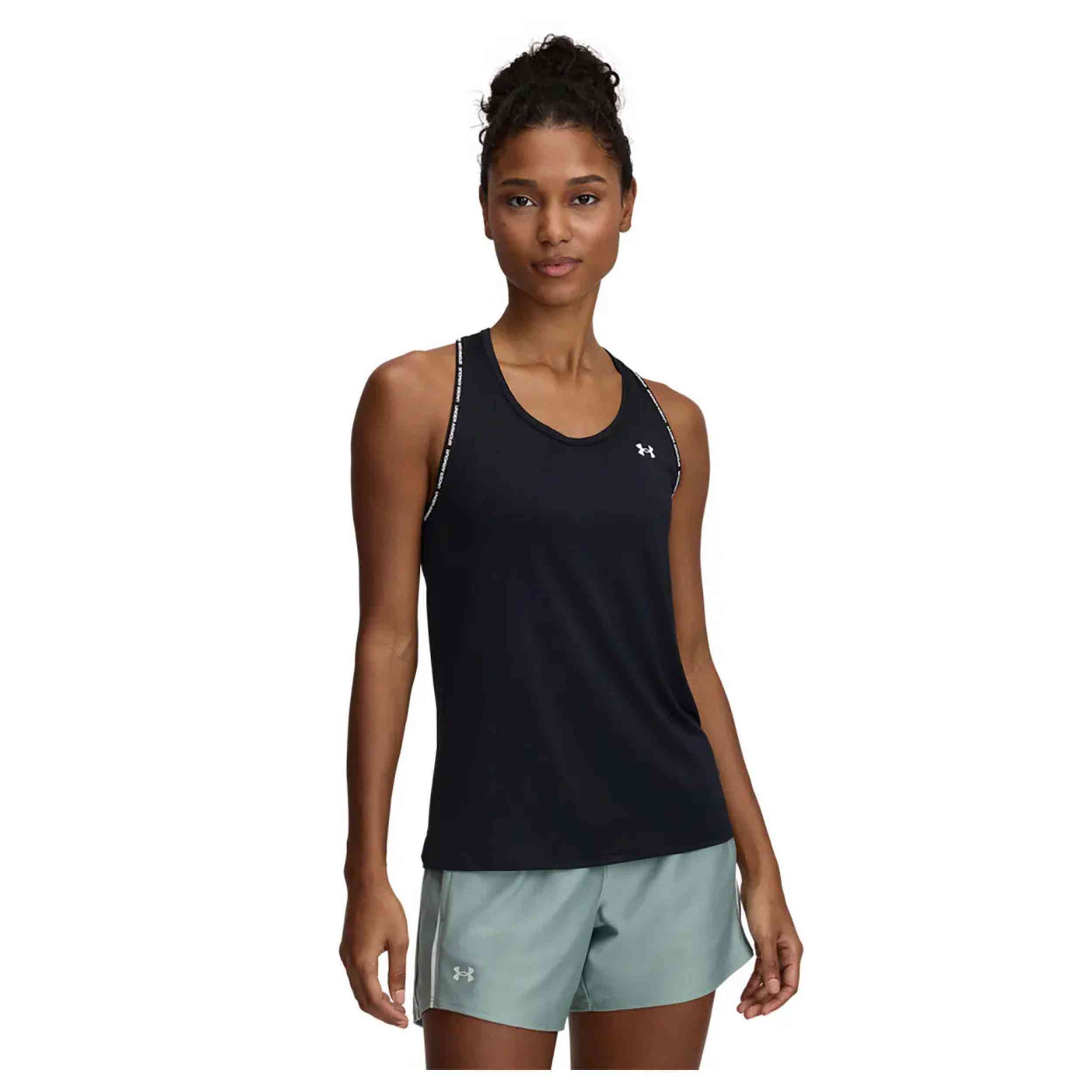 Camiseta De Tirantes Under Armour modelo 1389851-001 para Mujer en color 001