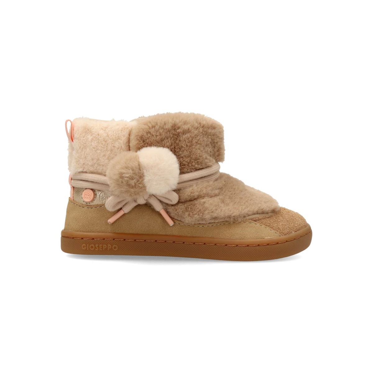 Gioseppo - Botas barefoot australianas para niña, diseño ligero y transpirable color beige talla 31