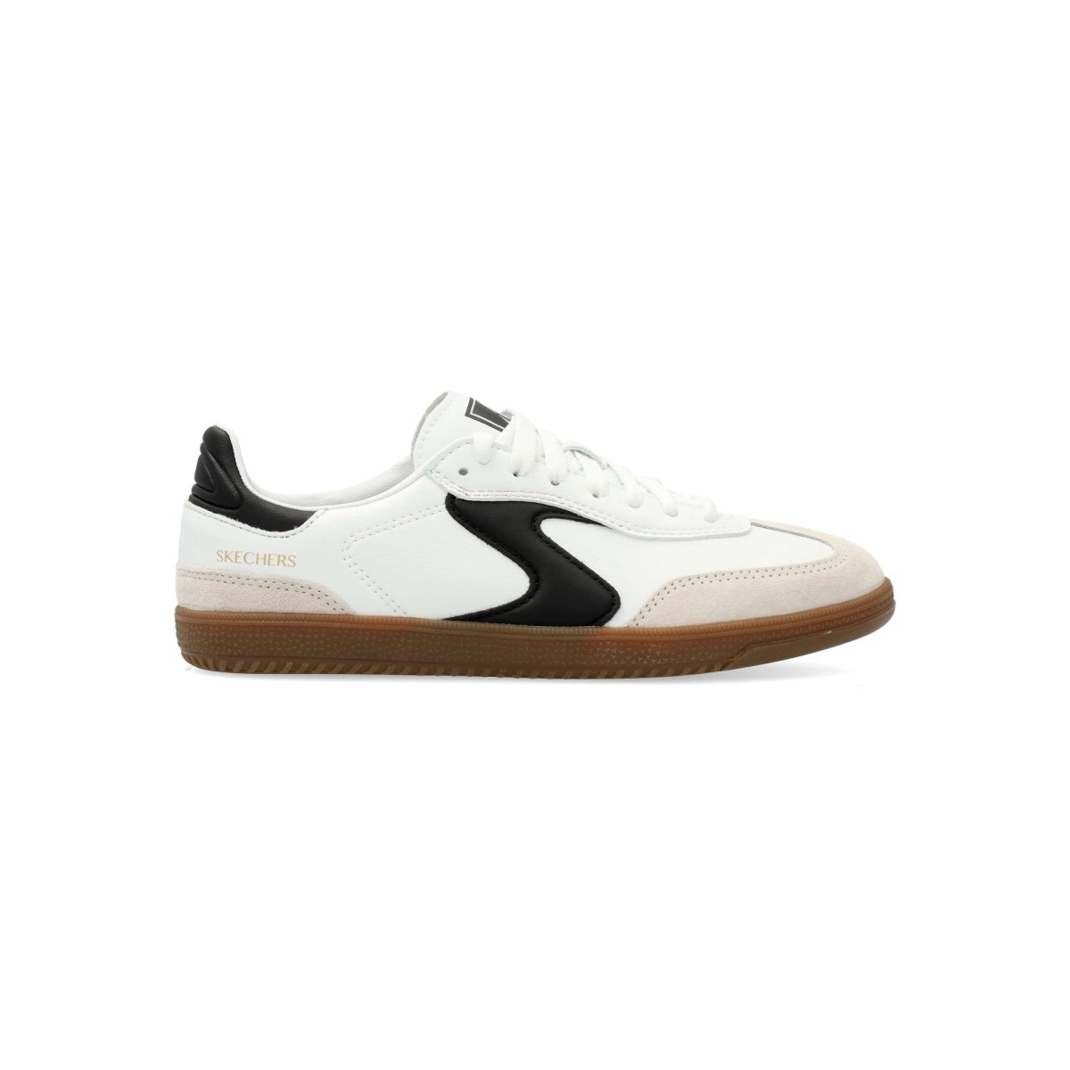 Skechers - Zapatillas deportivas Hotshot - Kickoff para hombre con cierre de cordones, parte superior de duraleather y ante, plantilla Air-Cooled Memory Foam™