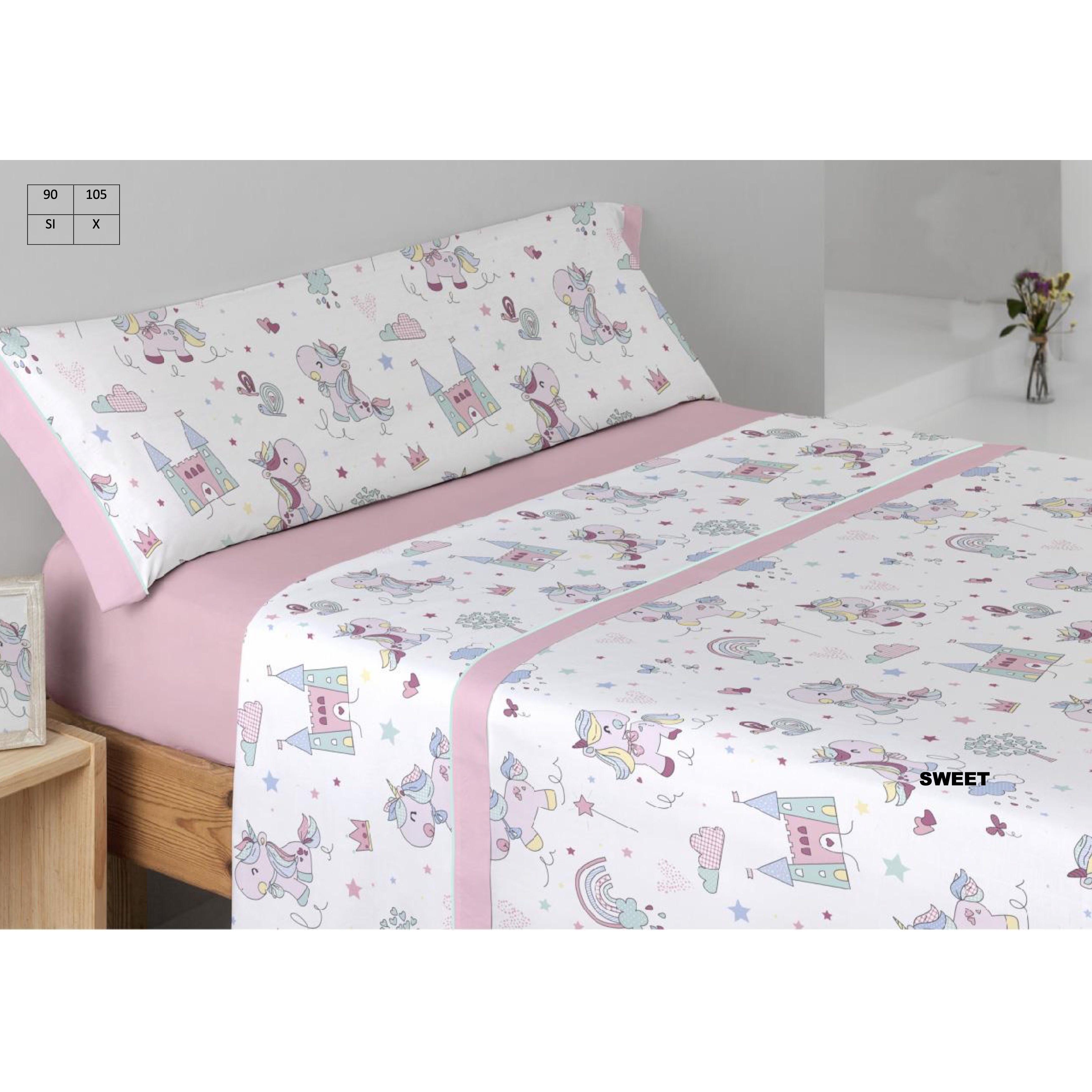 Juegos de sábanas Infantiles Algodón 100% Sweet - Diseño y Calidad