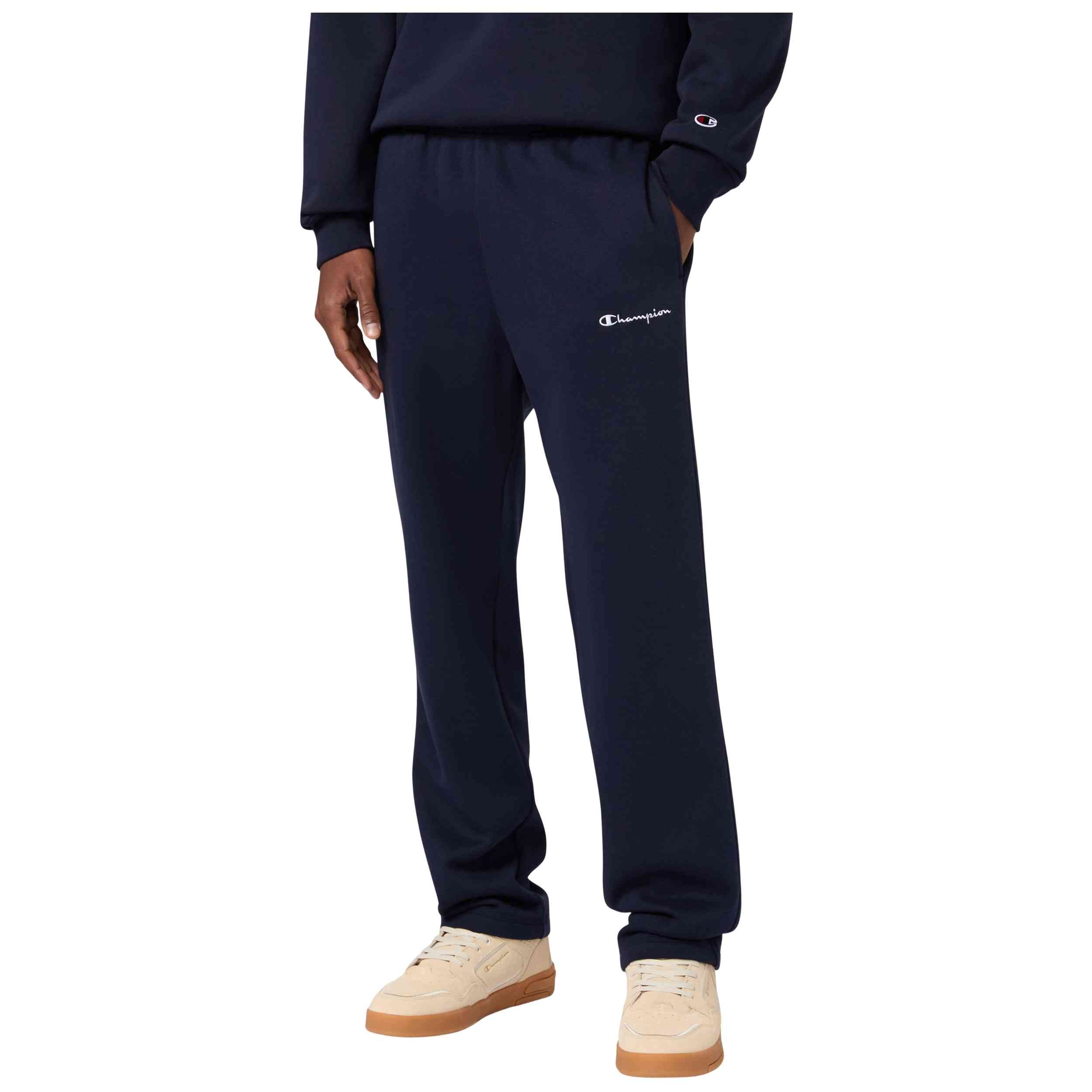 Textil Champion modelo Straight Hem Pants en color Azul