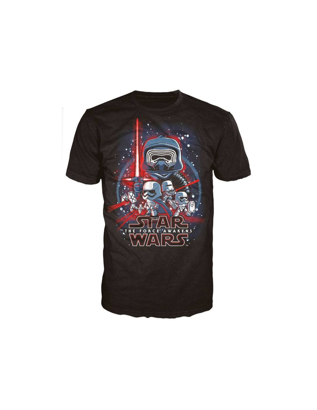 Camiseta Star Wars Pop El Despertar de la Fuerza T-XL