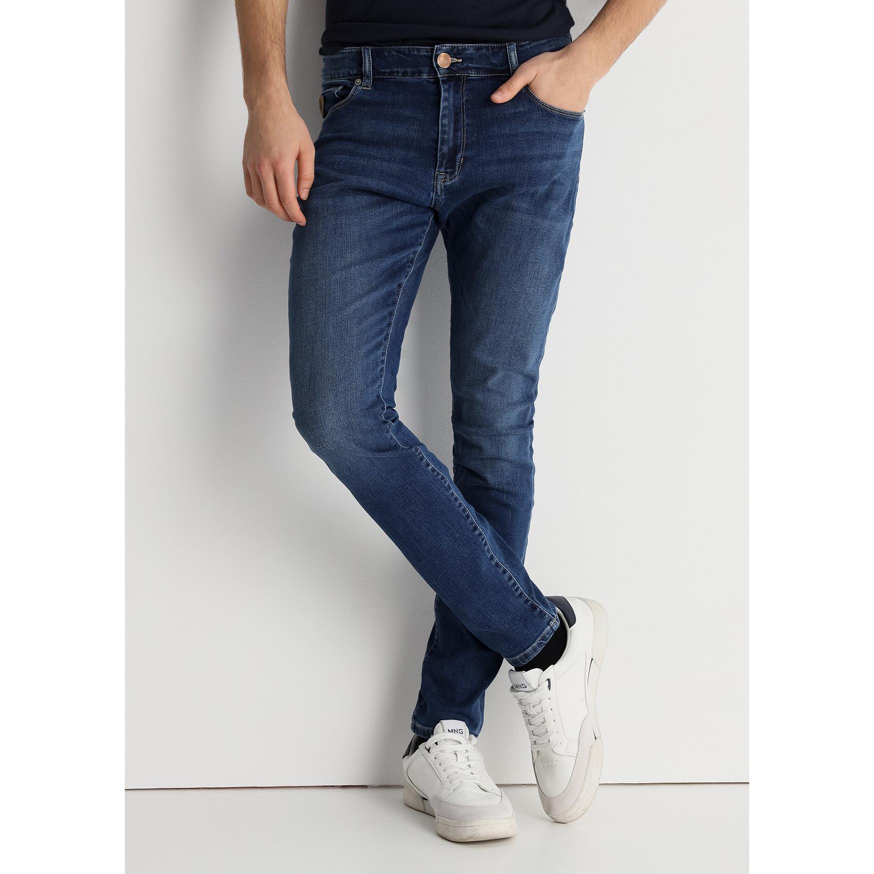 LOIS JEANS - Jeans doble lavado a la piedra - Skinny fit - Tiro Medio  - Tallaje en Pulgadas- Tallaje en Pulgadas