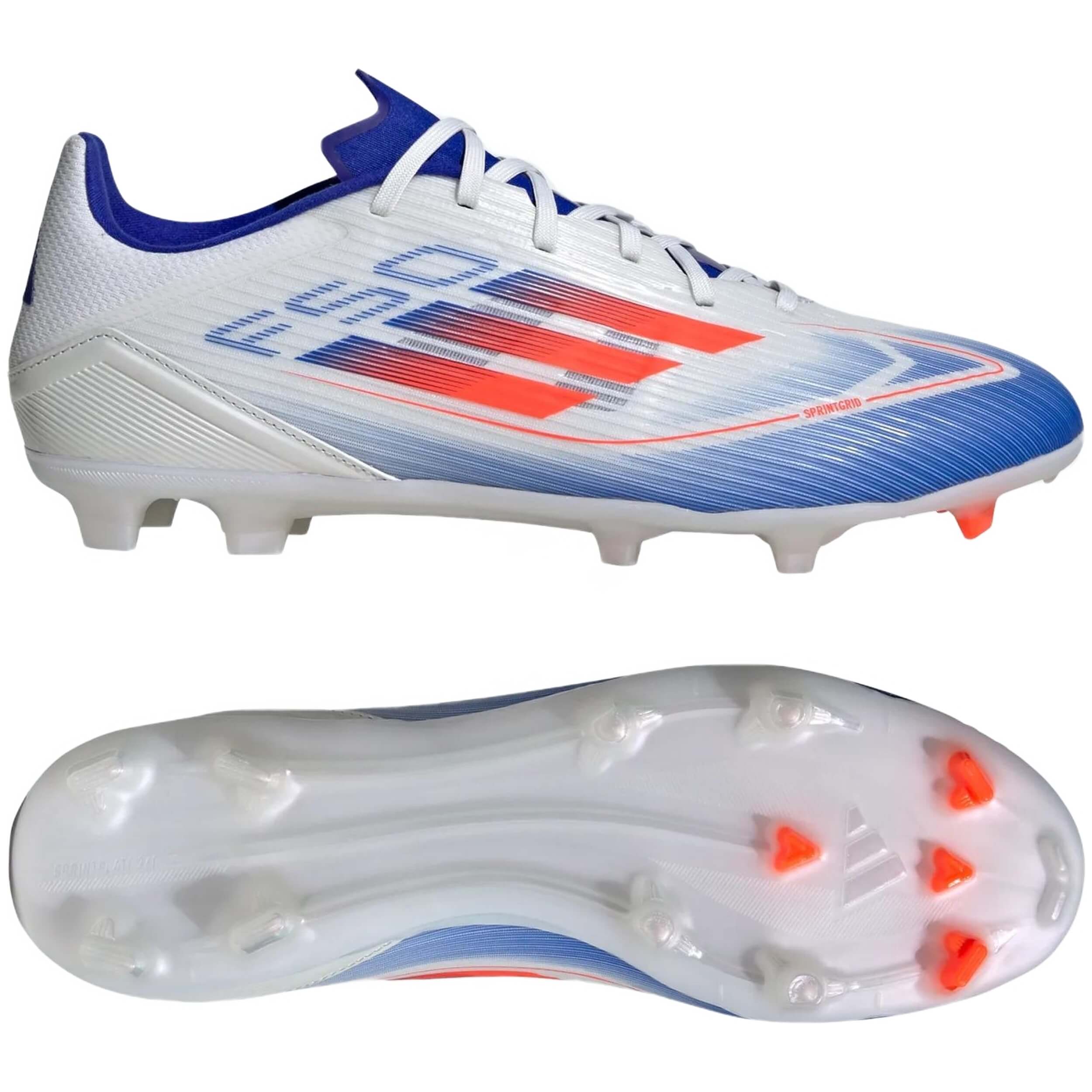 Botas Fútbol Tacos adidas F50 League FG Blancas
