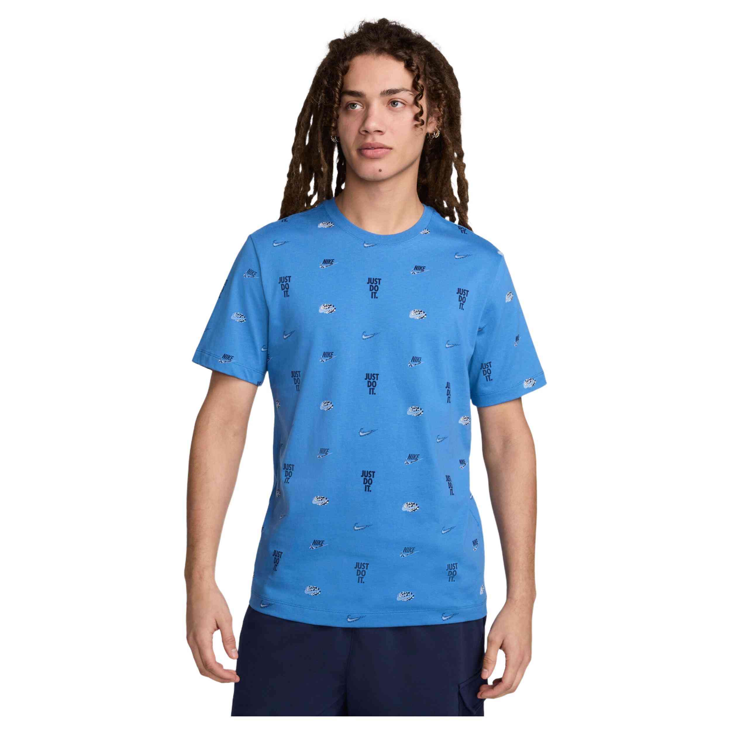 Camisetas De Manga Corta Nike para Hombre en color Azul