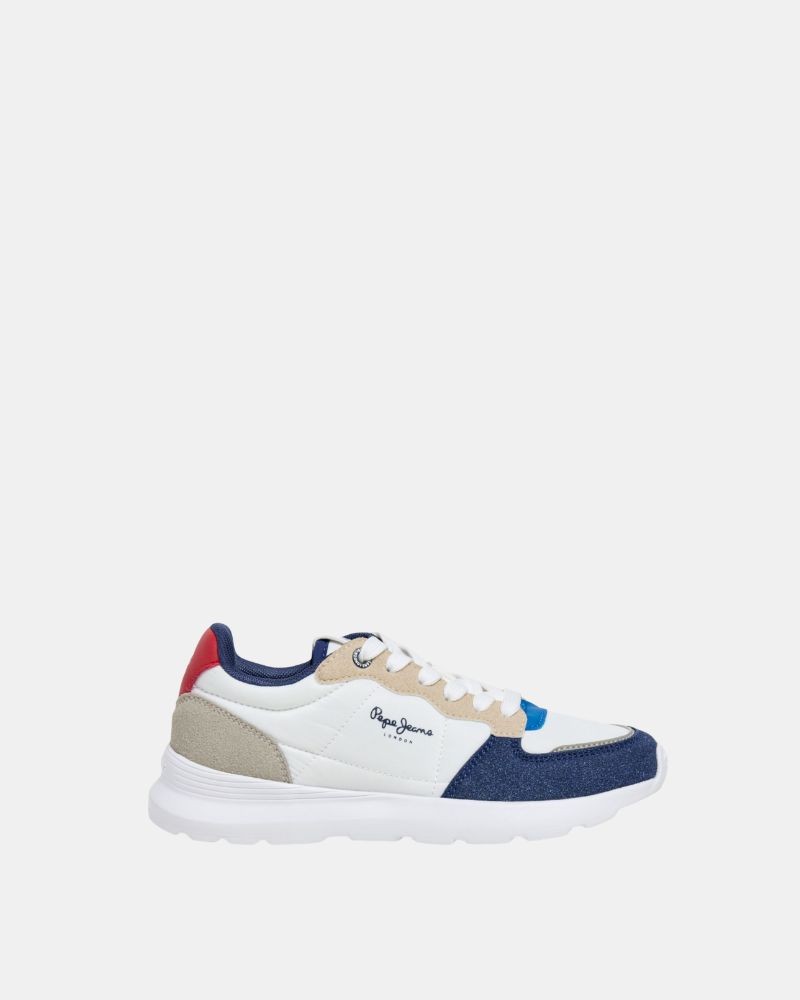PEPE JEANS PBS400009 TEAGAN BASS Zapatillas Bajas Infantil Blanco